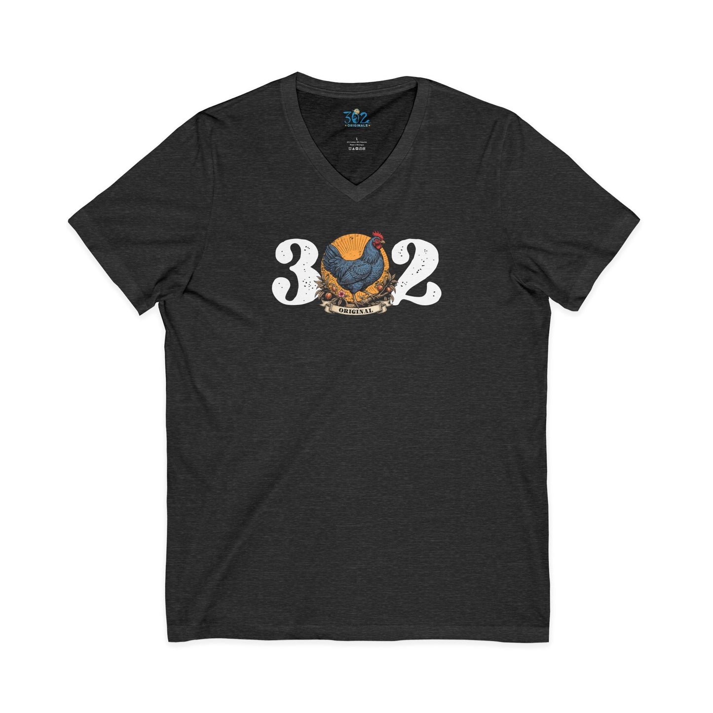 302 Original Blue Hen V Neck