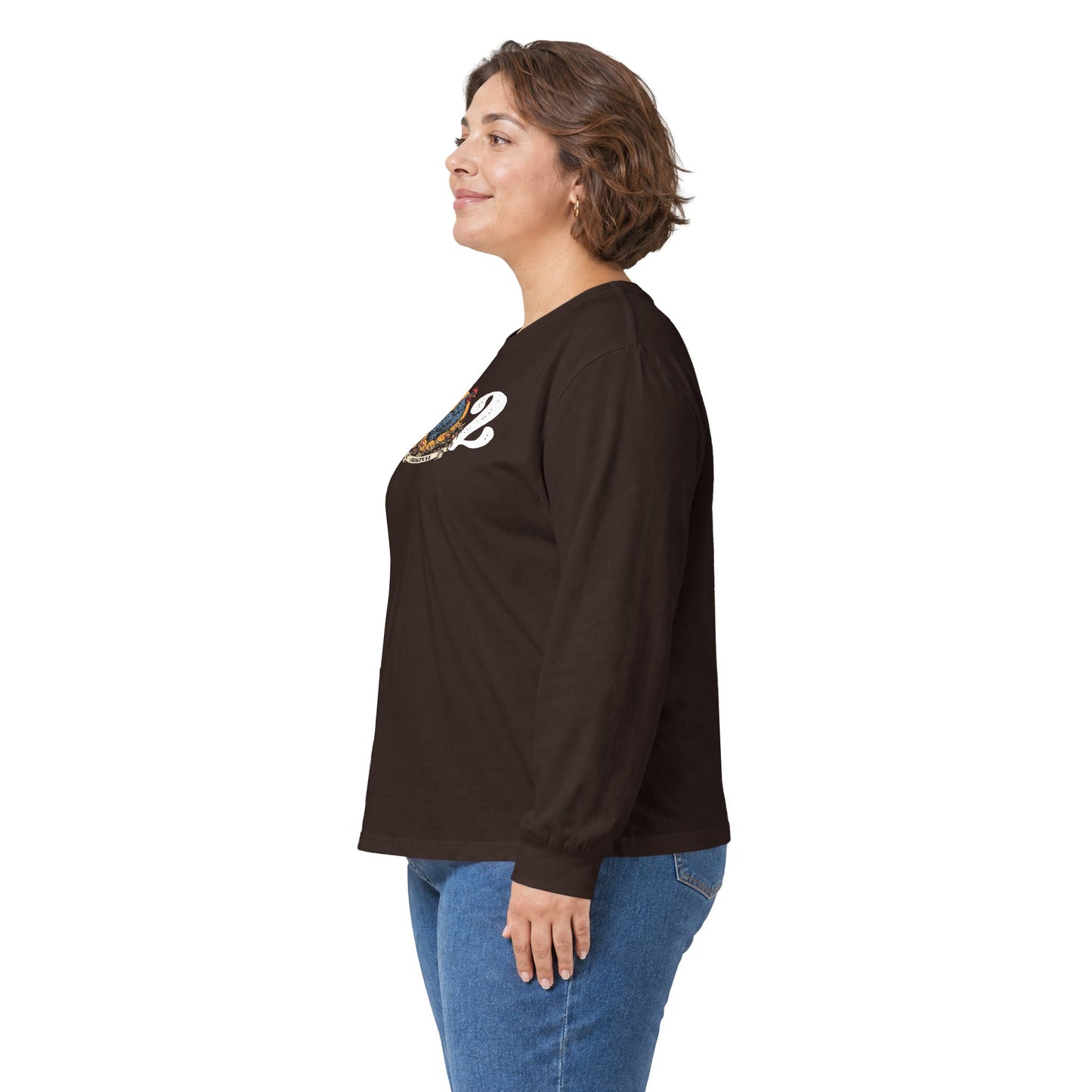 302 Delaware Blue Hen Long Sleeve Tee