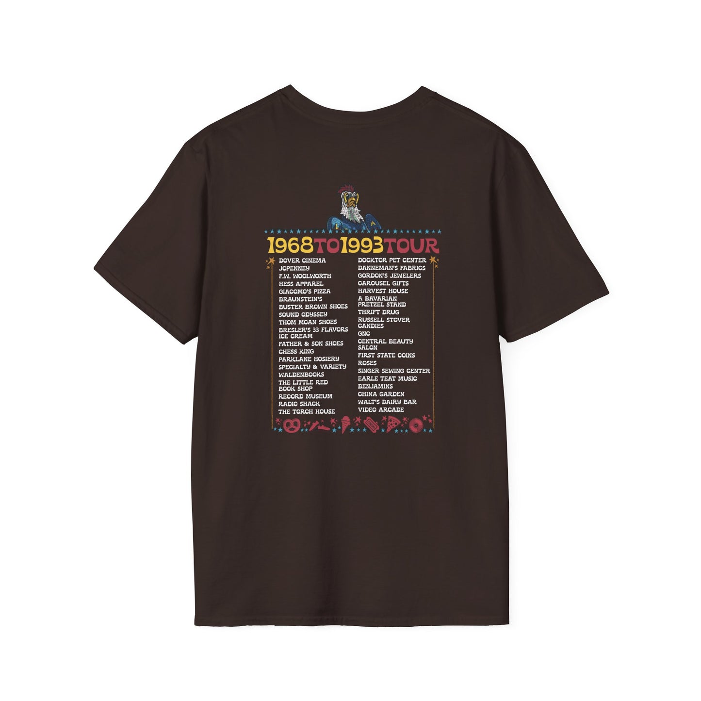 "Spent it All" Blue Hen Mall Tour Shirt Tee