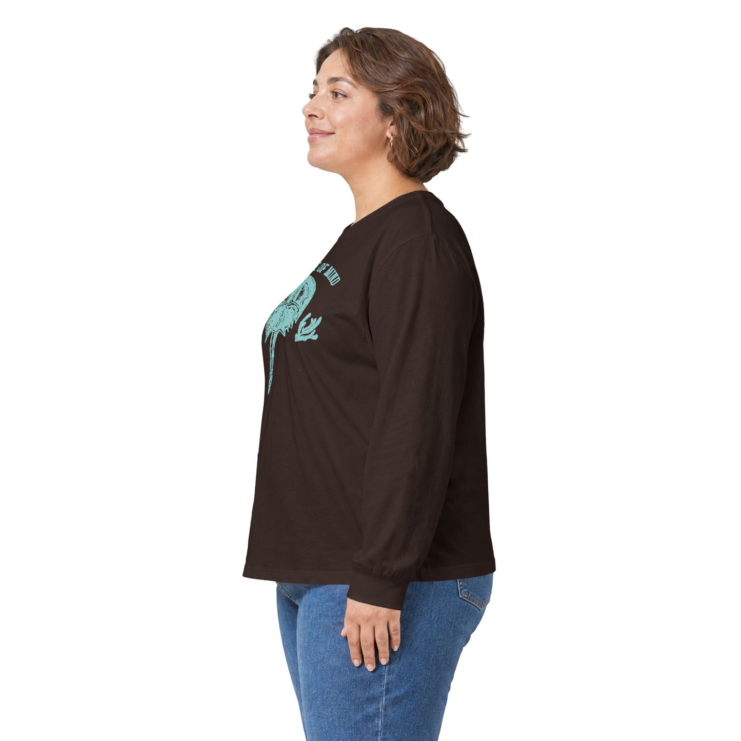 Delaware First State of Mind Horse Shoe Crab Cotton Long Sleeve Tee