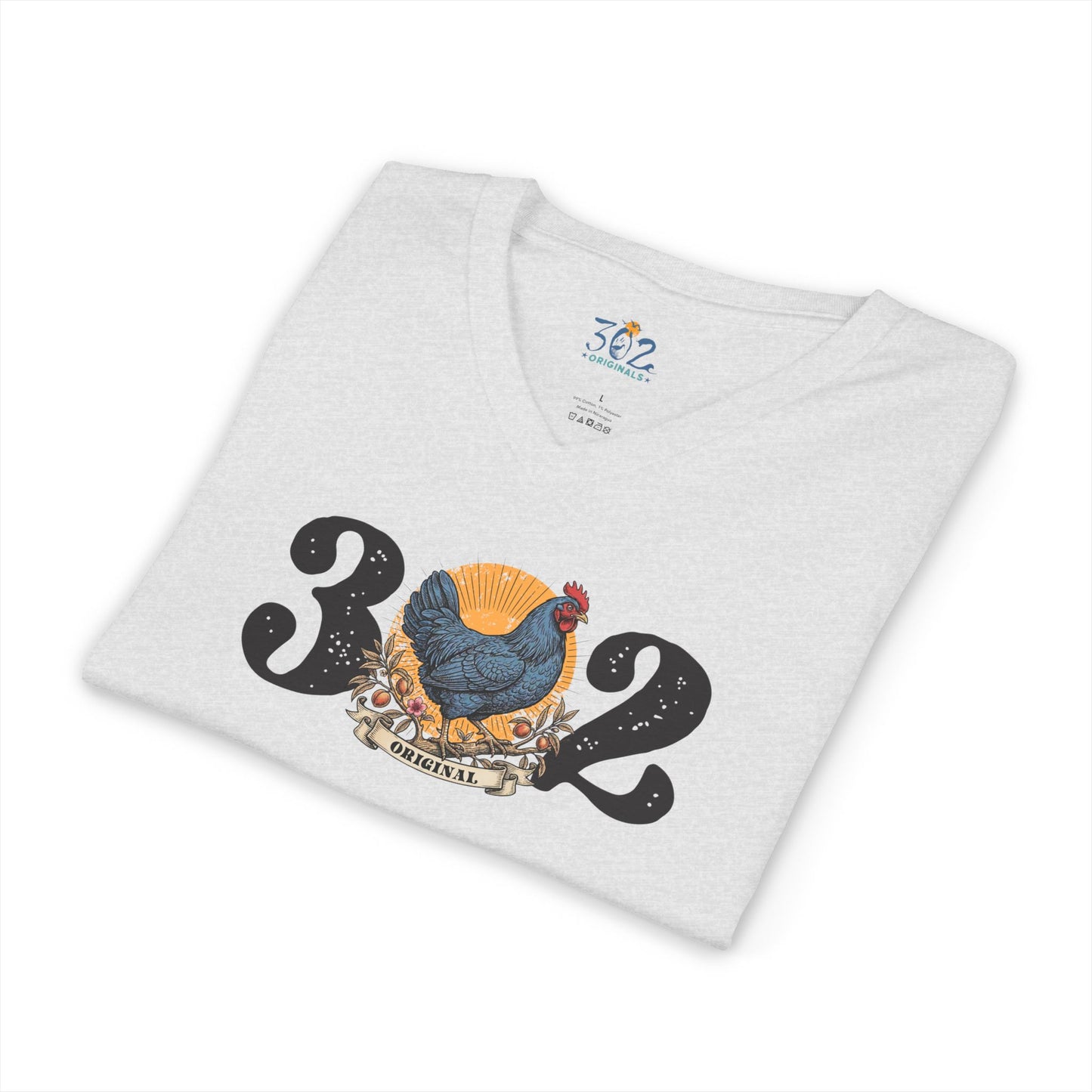 302 Original Blue Hen V Neck