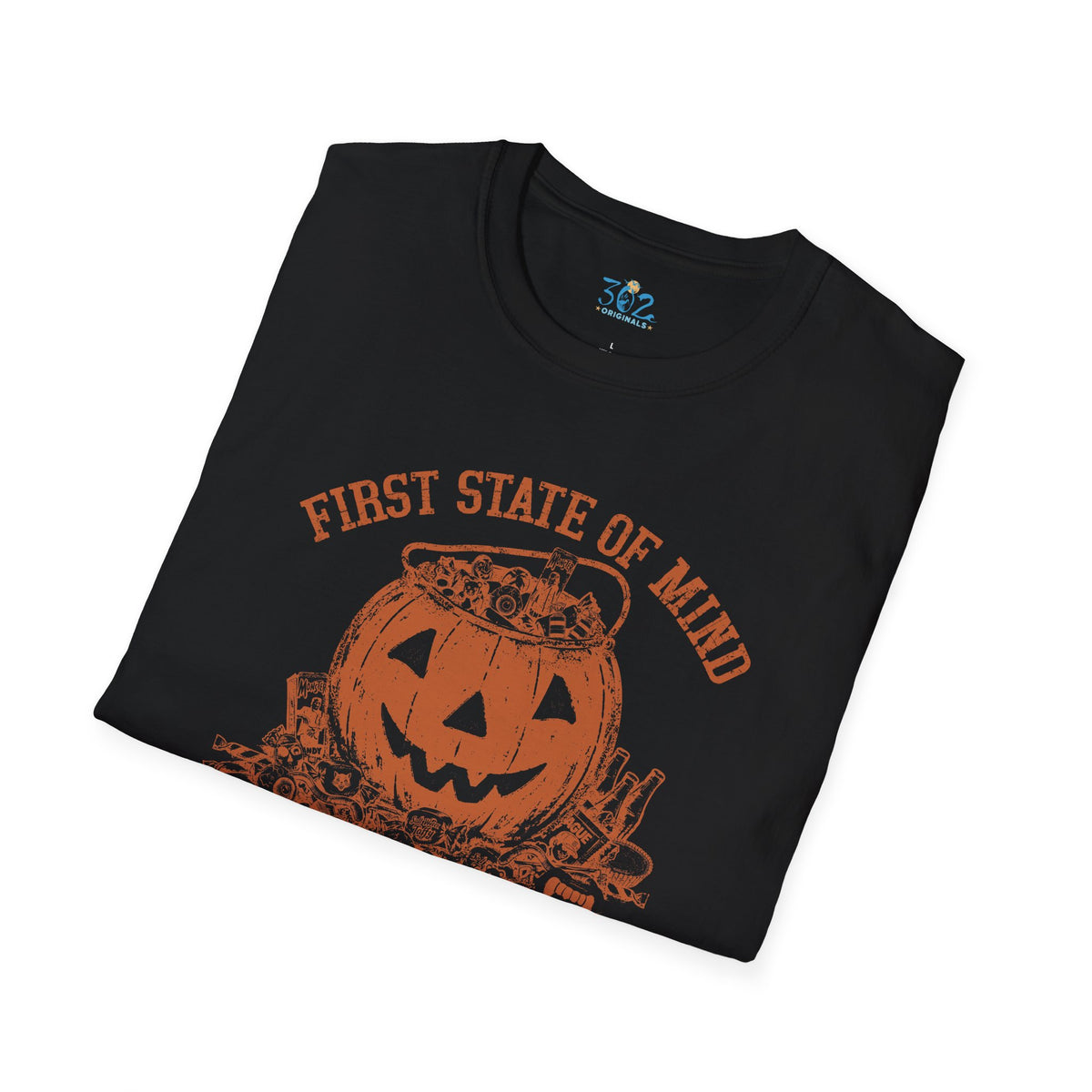 First State of Mind Halloween Pumpkin & Candy Crewneck | 302 Originals