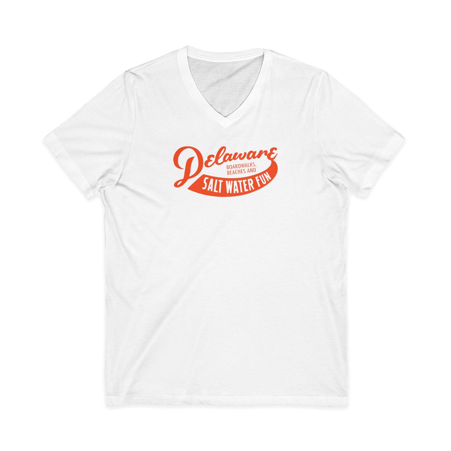 Delaware Salt Water Fun V-Neck Tee