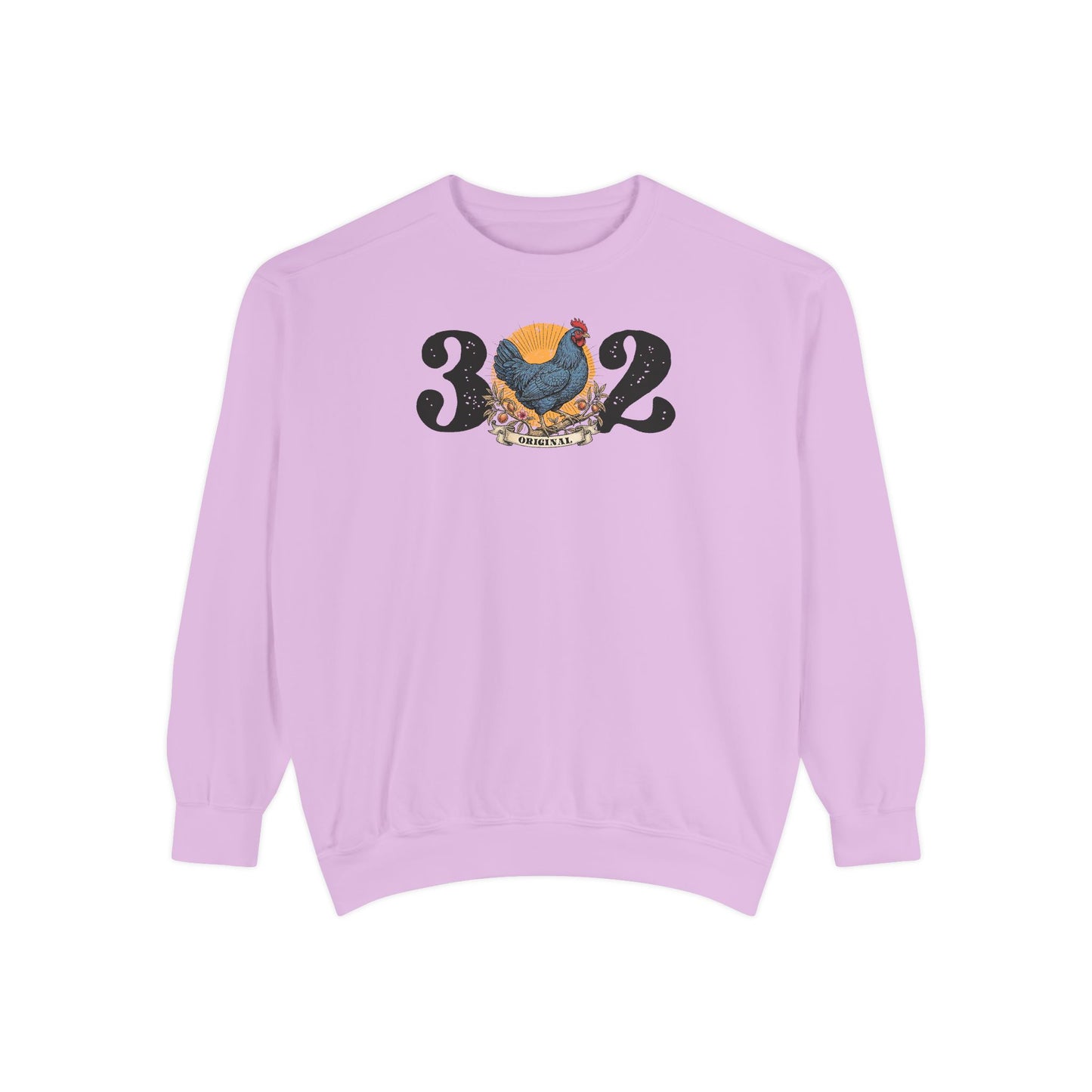 302 Delaware Blue Hen Unisex Garment-Dyed Sweatshirt