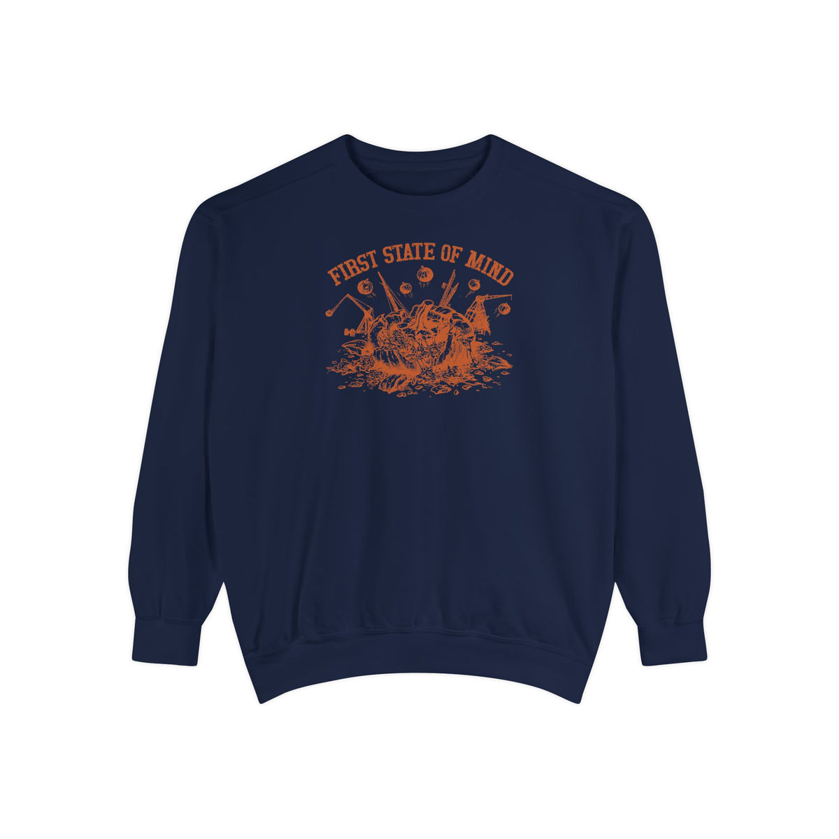 First State of Mind Delaware Pumpkin Chunkin Sweat Shirt