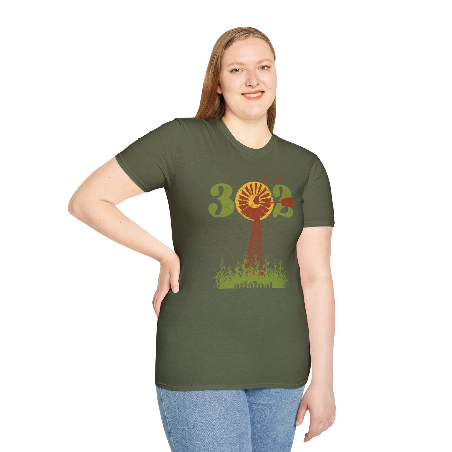 302  Delaware Farm Crew Tee