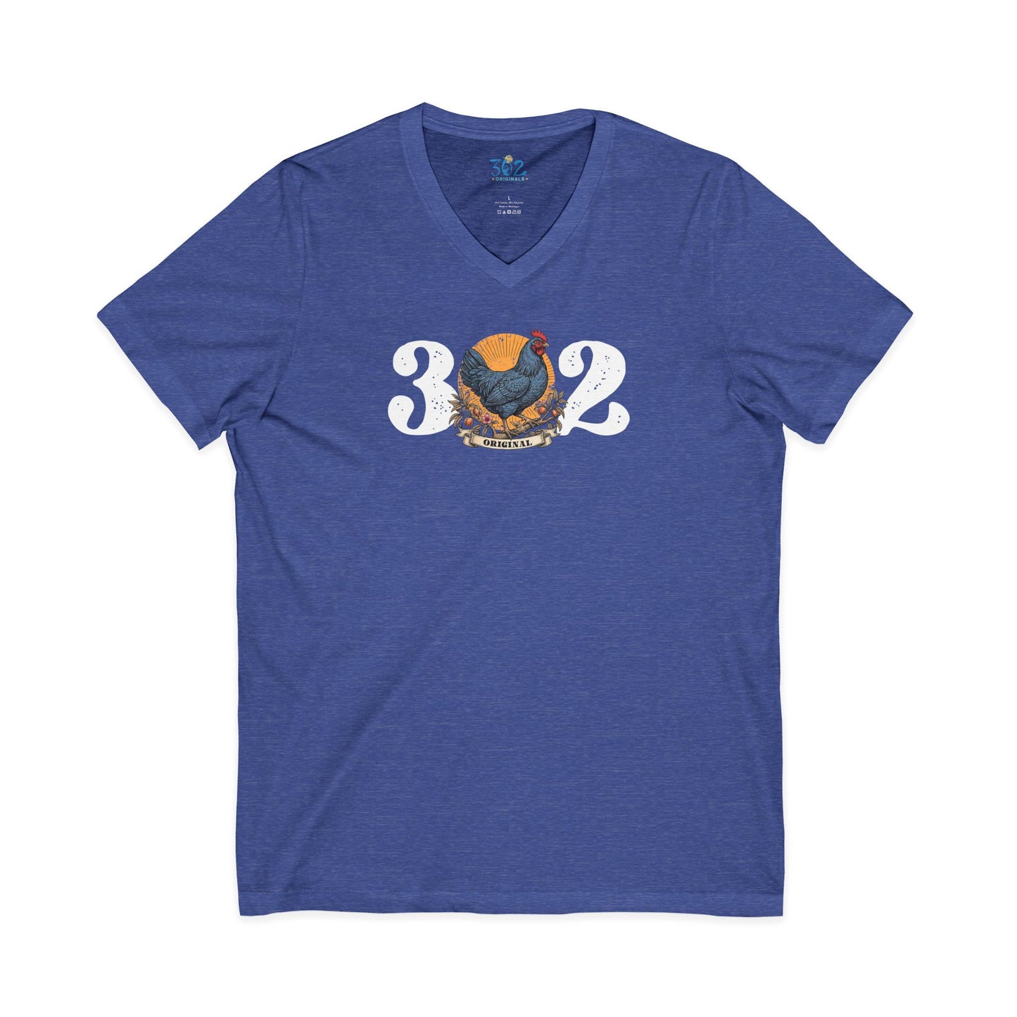 302 Original Blue Hen V Neck