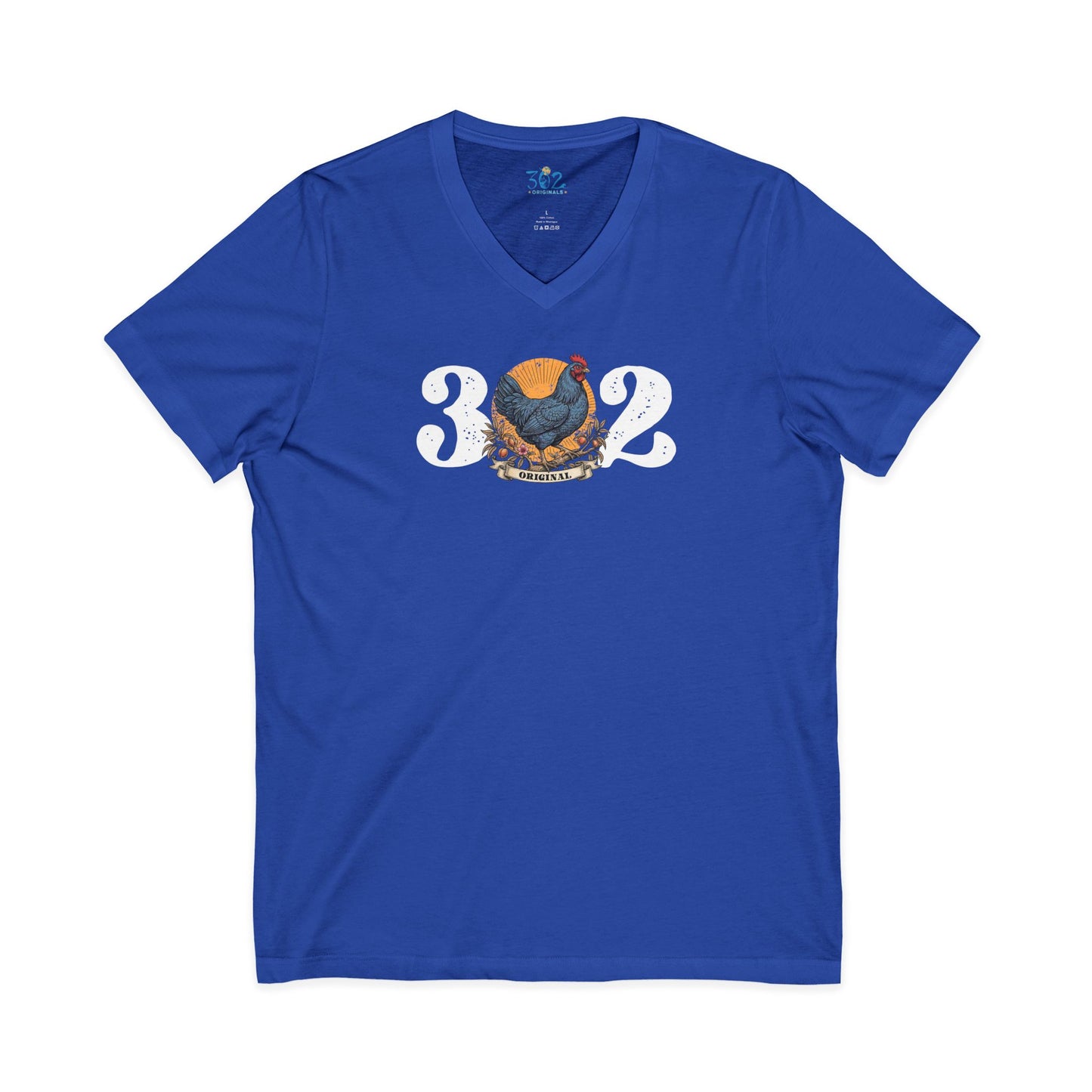 302 Original Blue Hen V Neck