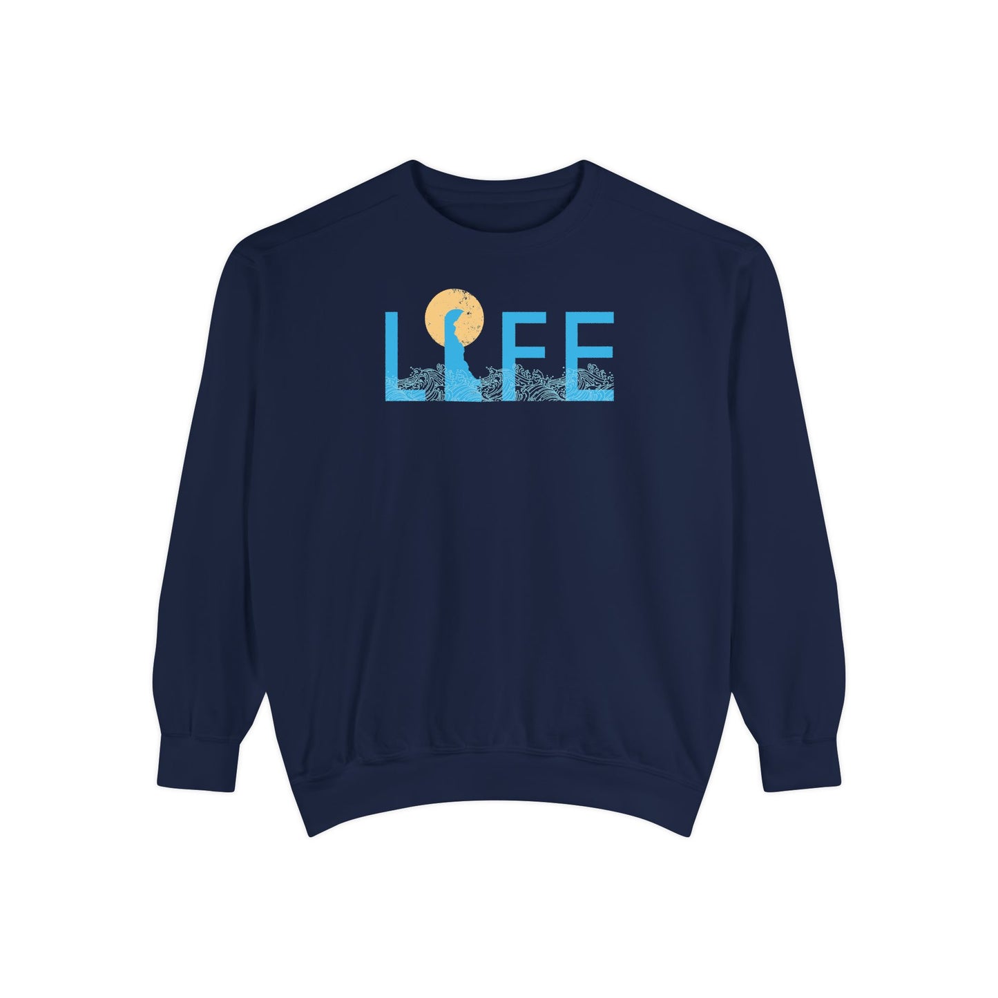 Delaware Life Unisex Garment-Dyed Sweatshirt