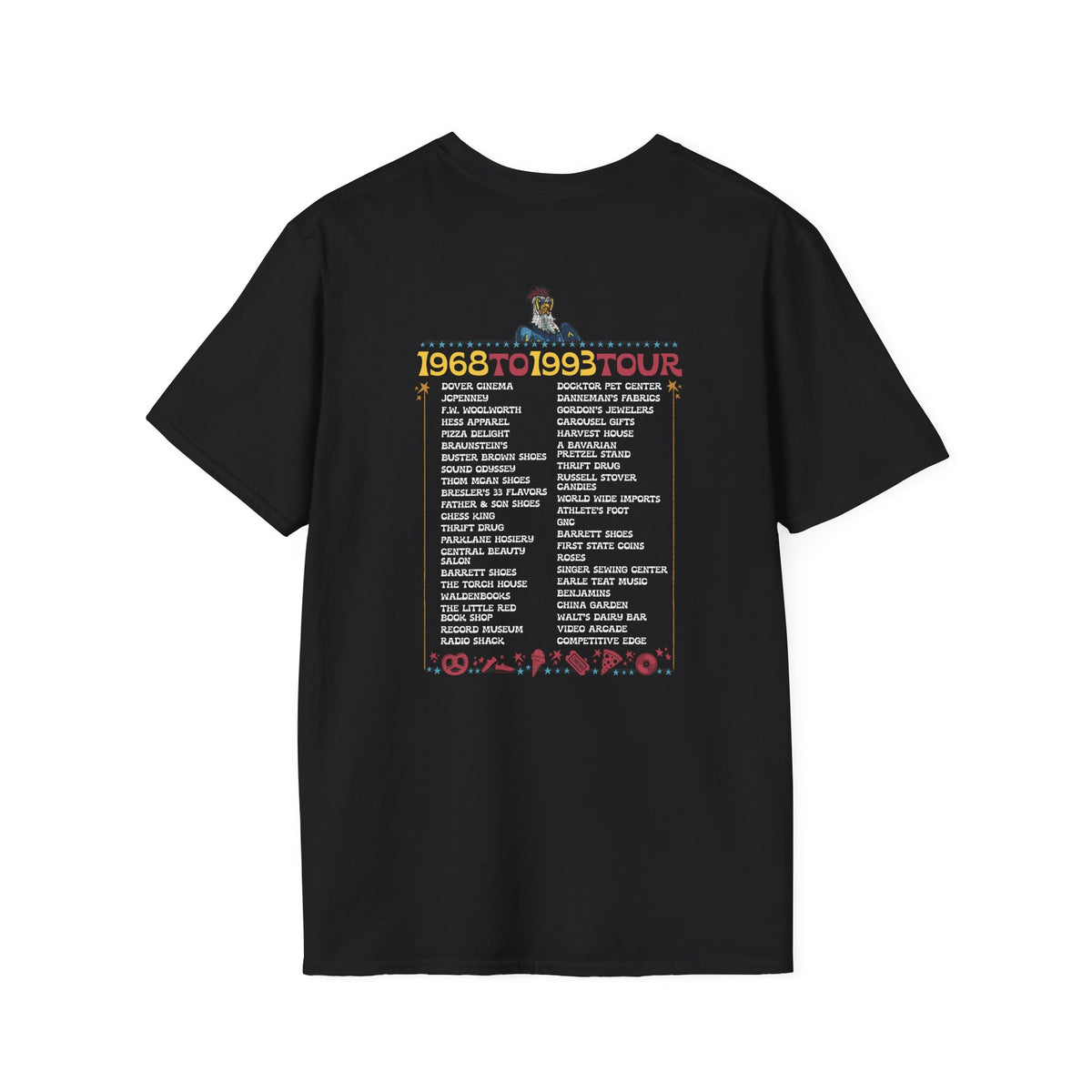 Spent it All - Dover Blue Hen Mall Tour Shirt Tee