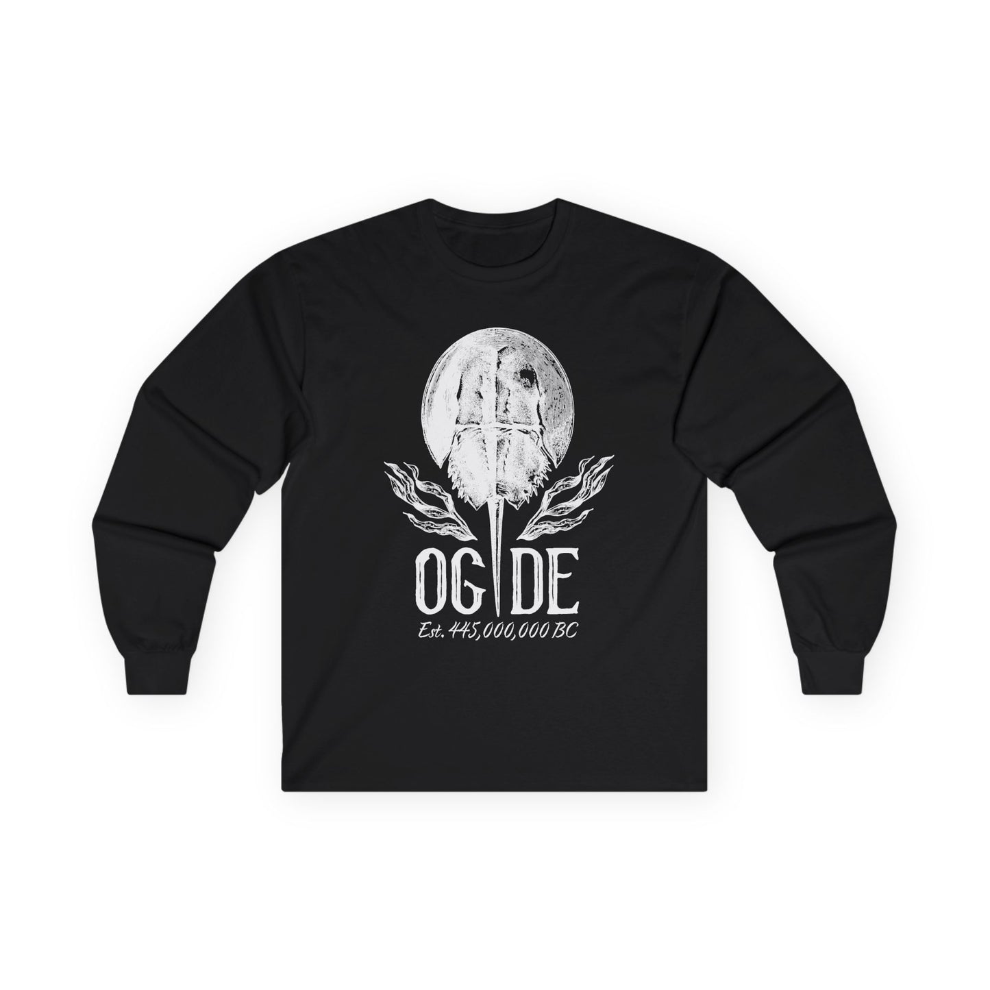 OG DE Horse Shoe Crab Cotton Long Sleeve Tee