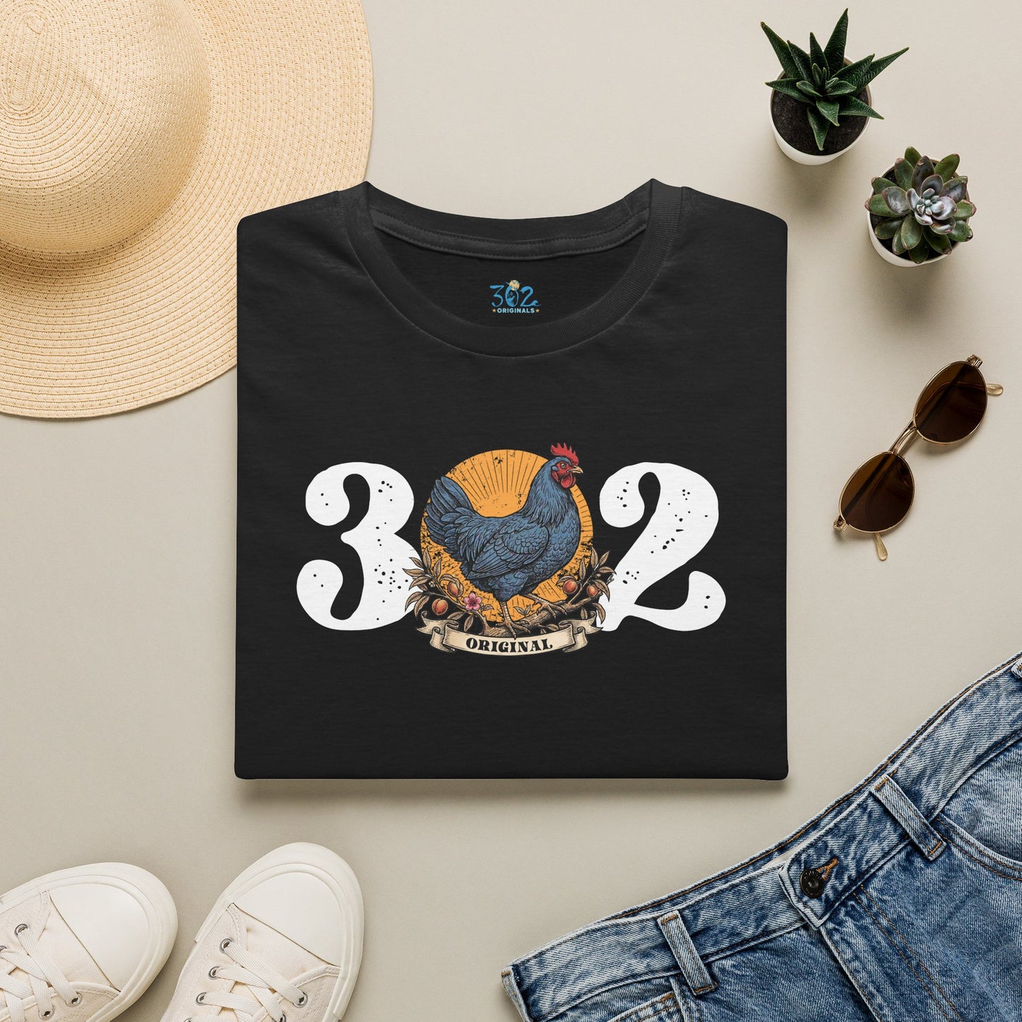 302 Originals Delaware Blue Hen T Shirt
