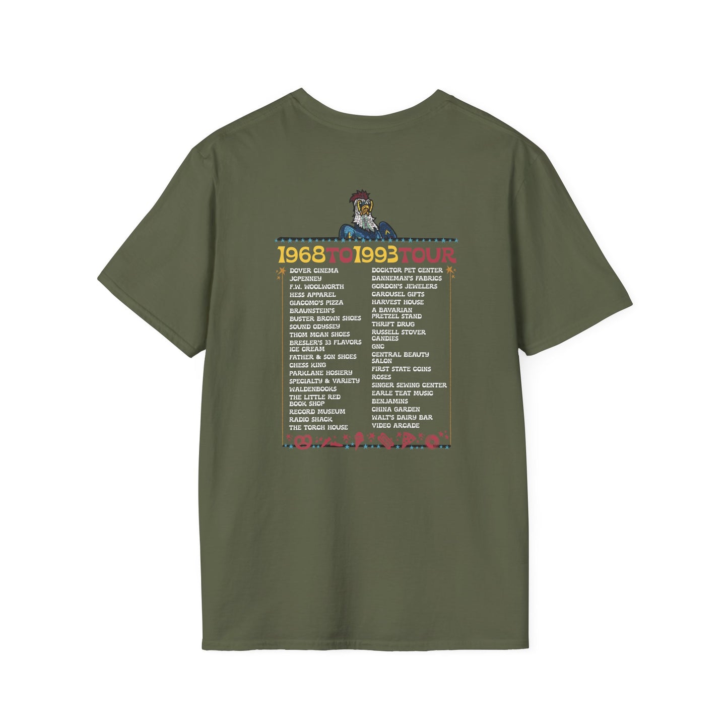 "Spent it All" Blue Hen Mall Tour Shirt Tee