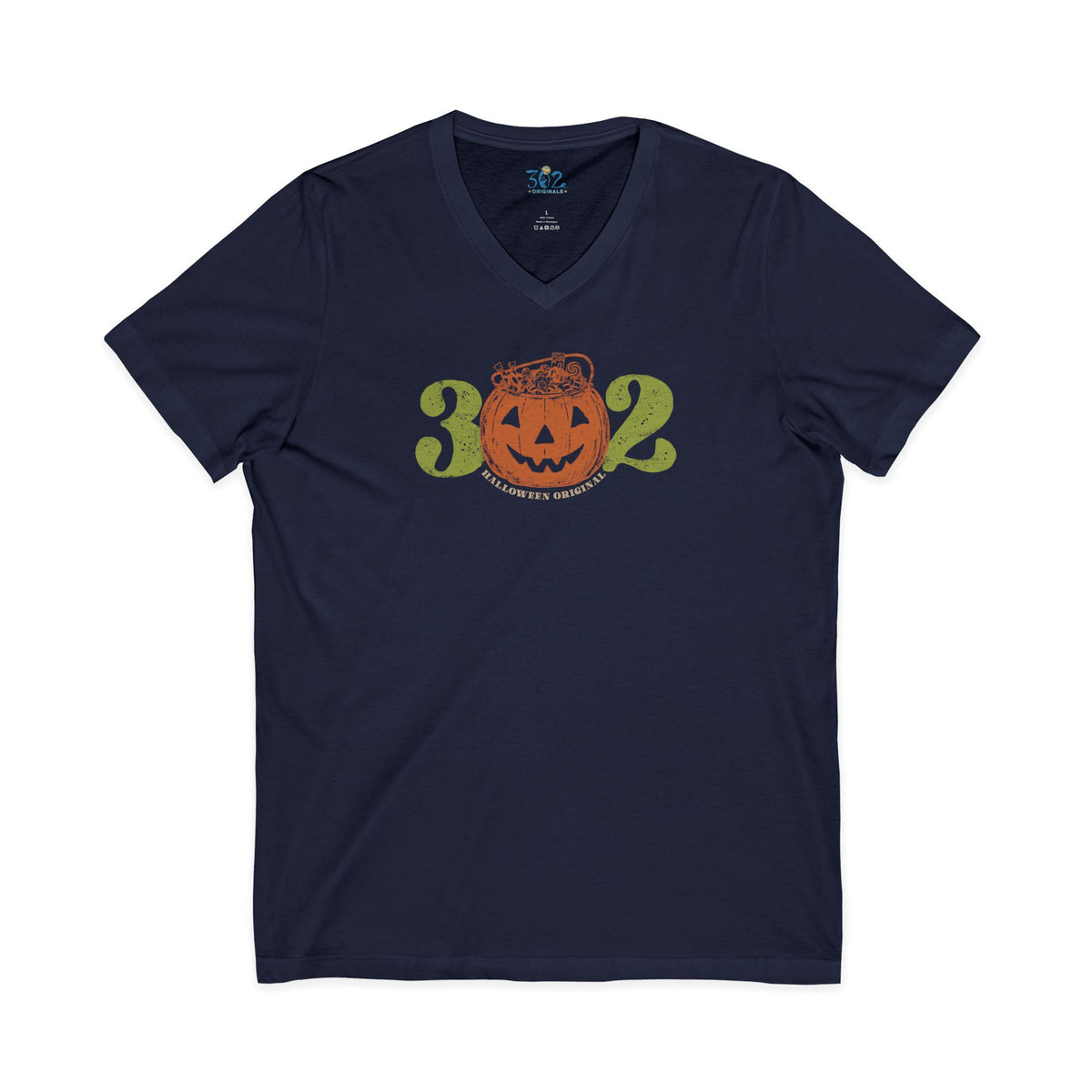Halloween Pumpkin & Candy V neck | 302 Originals