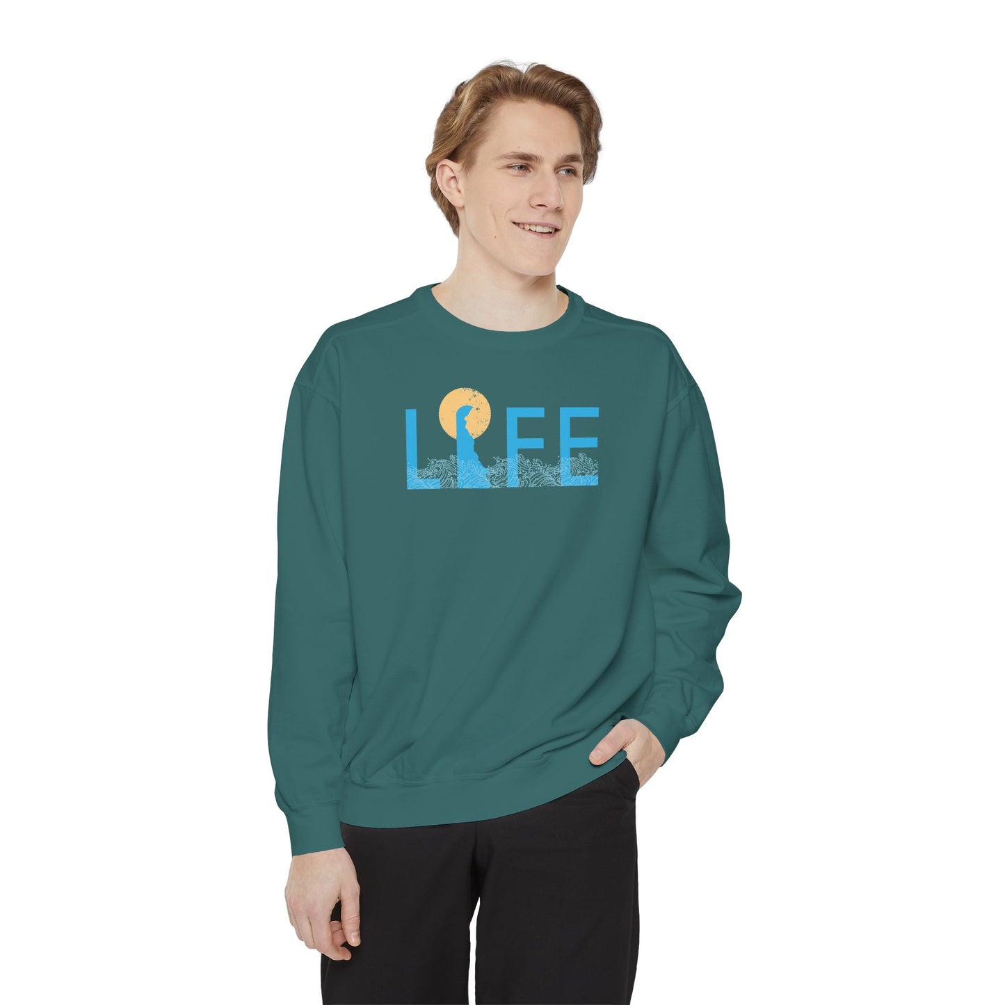 Delaware Life Unisex Garment-Dyed Sweatshirt