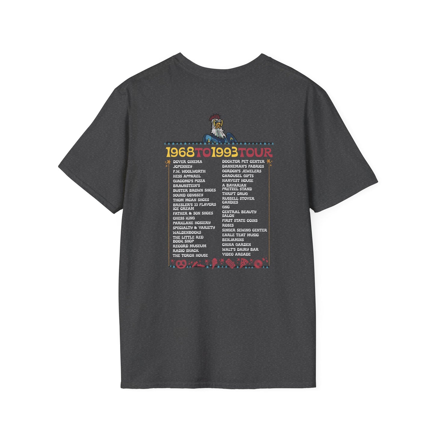 "Spent it All" Blue Hen Mall Tour Shirt Tee