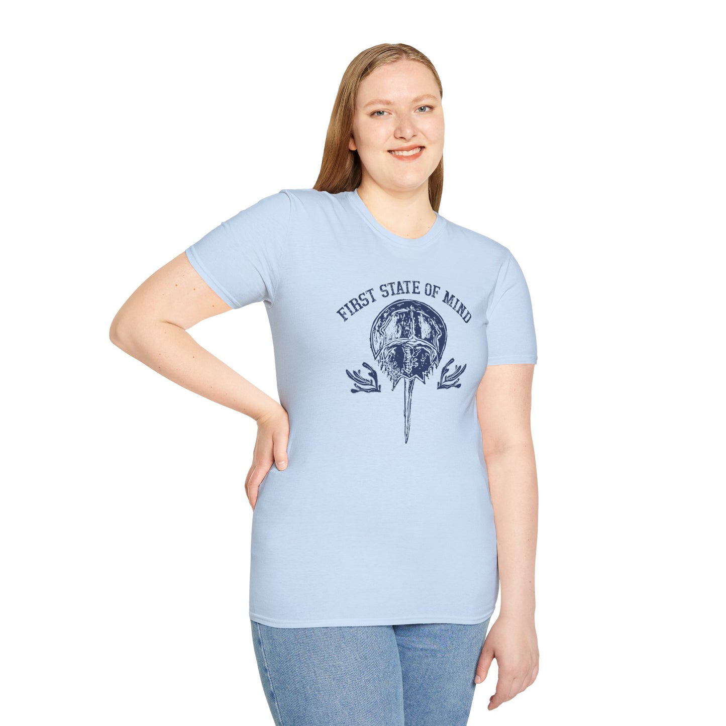 Delaware First State of Mind Horse Shoe Crab Tee