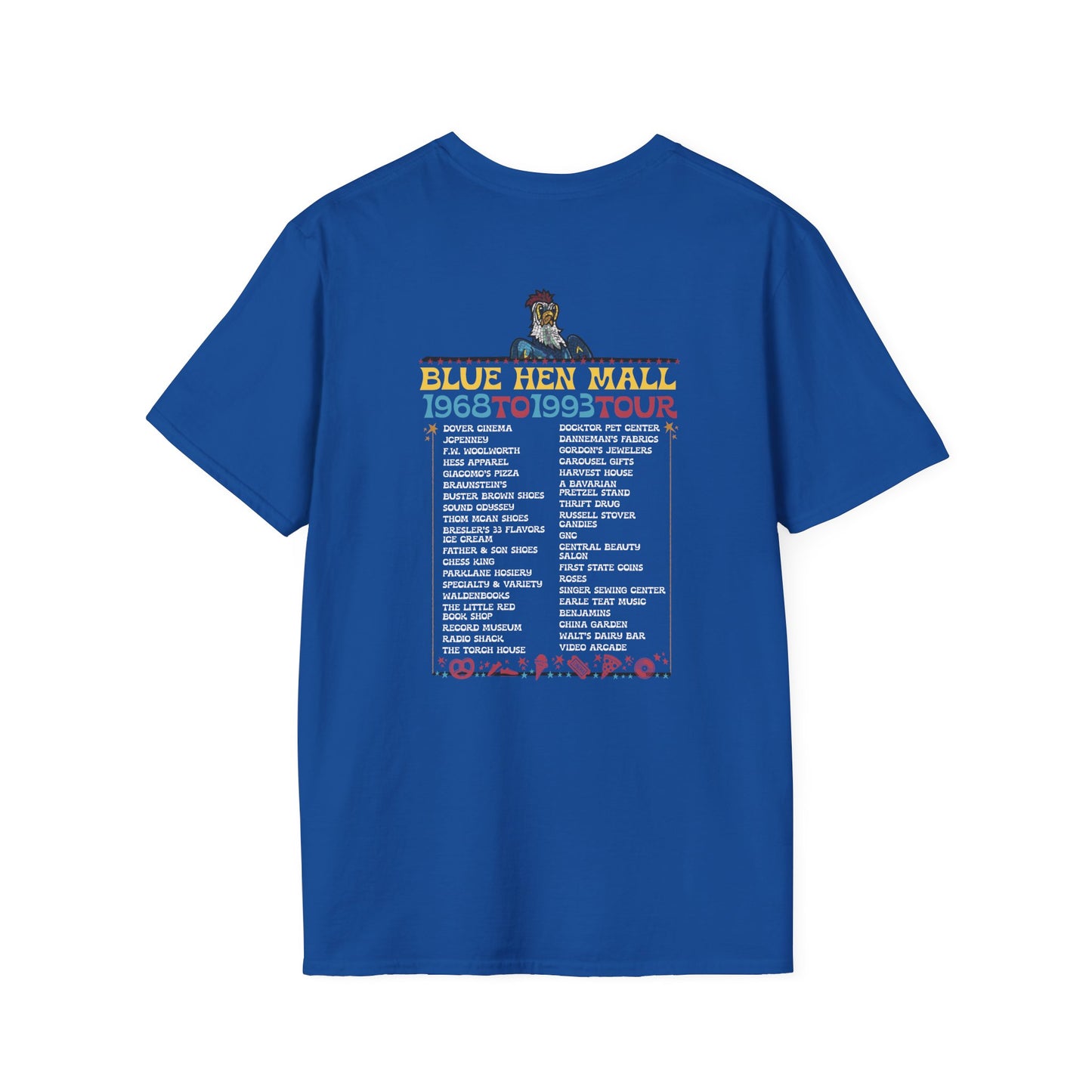 "Where We Used To Roost" Blue Hen Mall Tour Shirt Tee