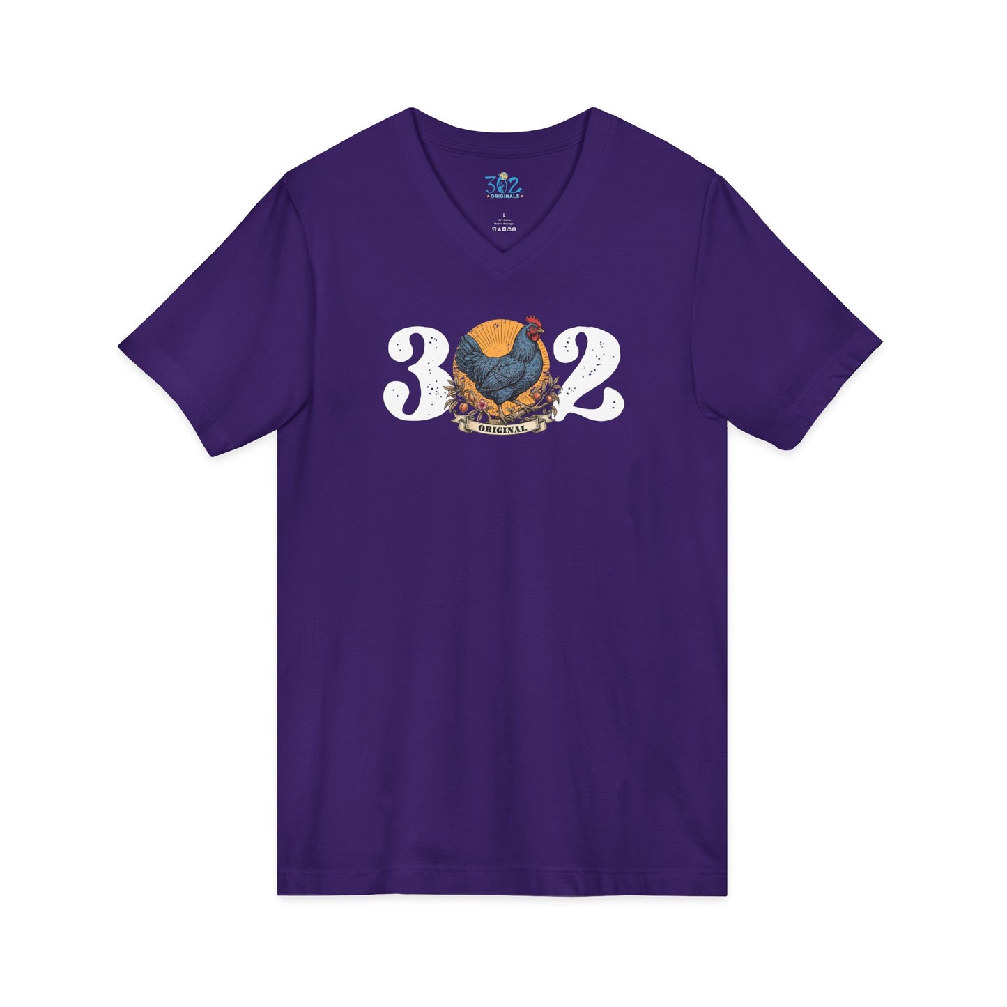 302 Original Blue Hen V Neck