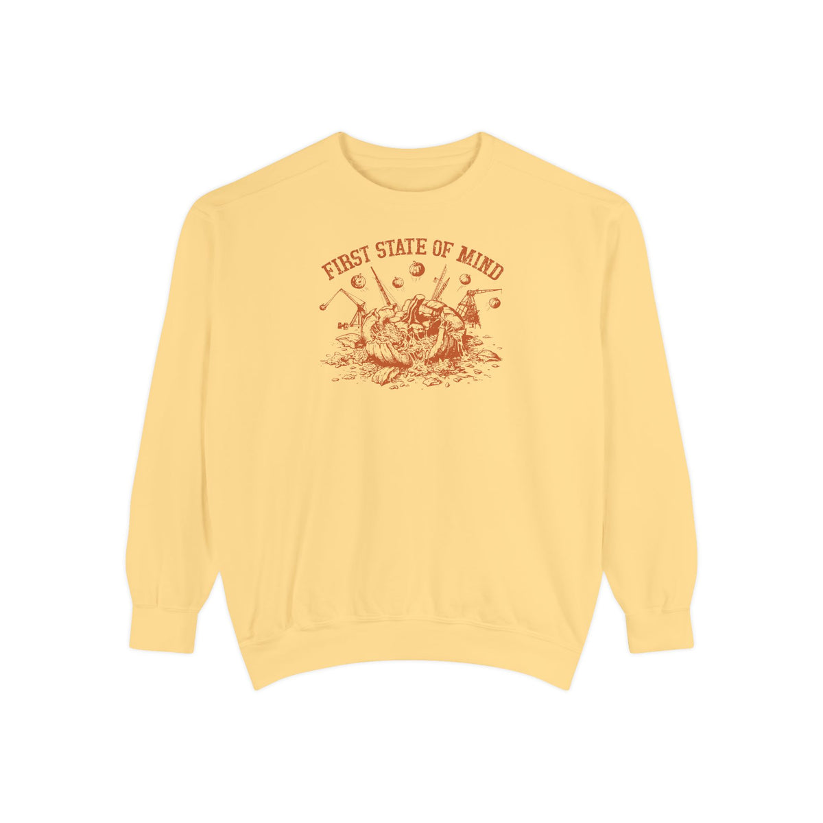 First State of Mind Delaware Pumpkin Chunkin Sweat Shirt