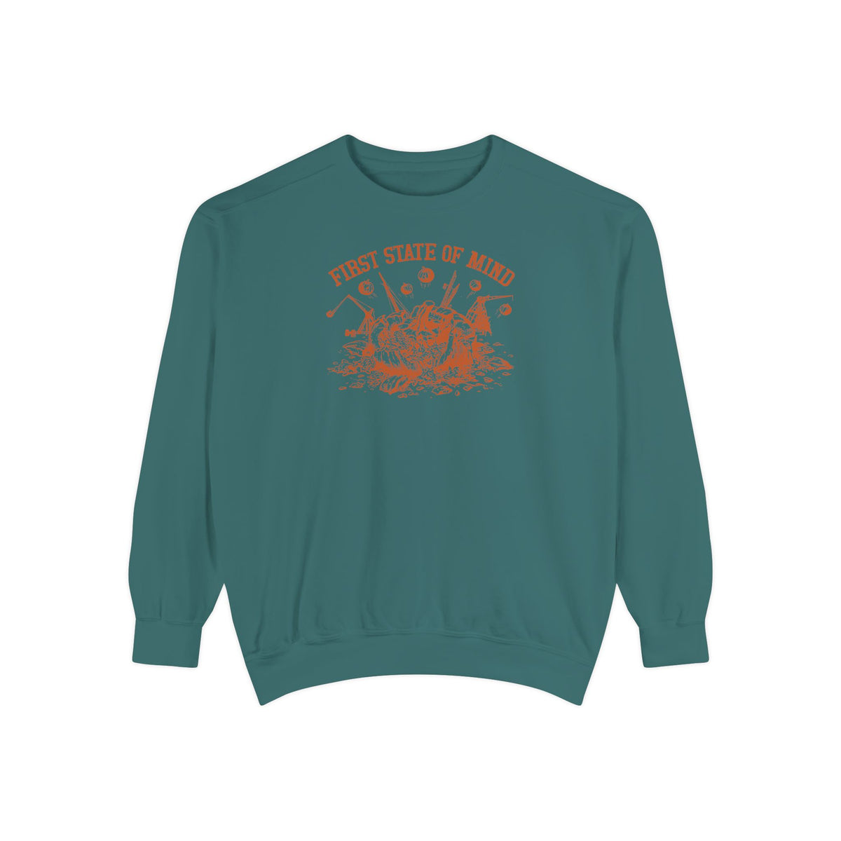 First State of Mind Delaware Pumpkin Chunkin Sweat Shirt