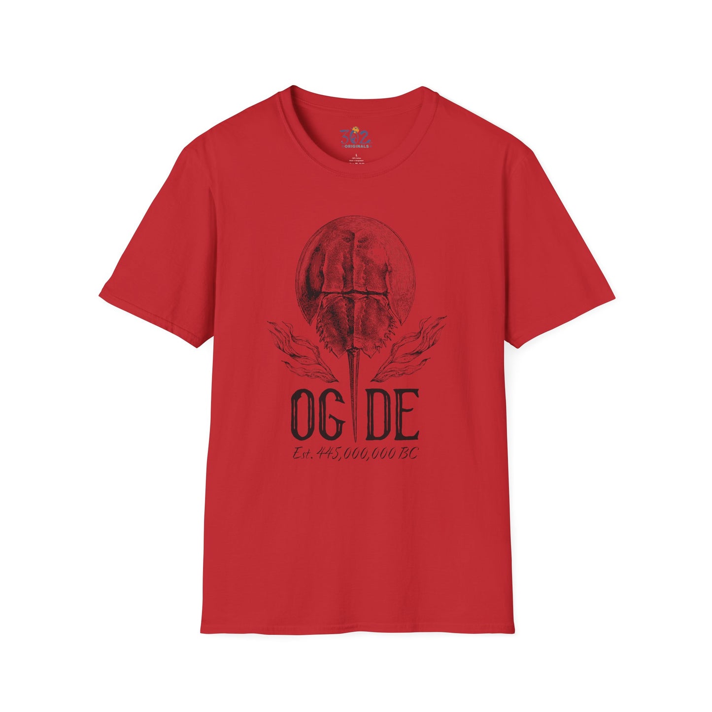 DE OG Horse shoe Crab Shirt Front