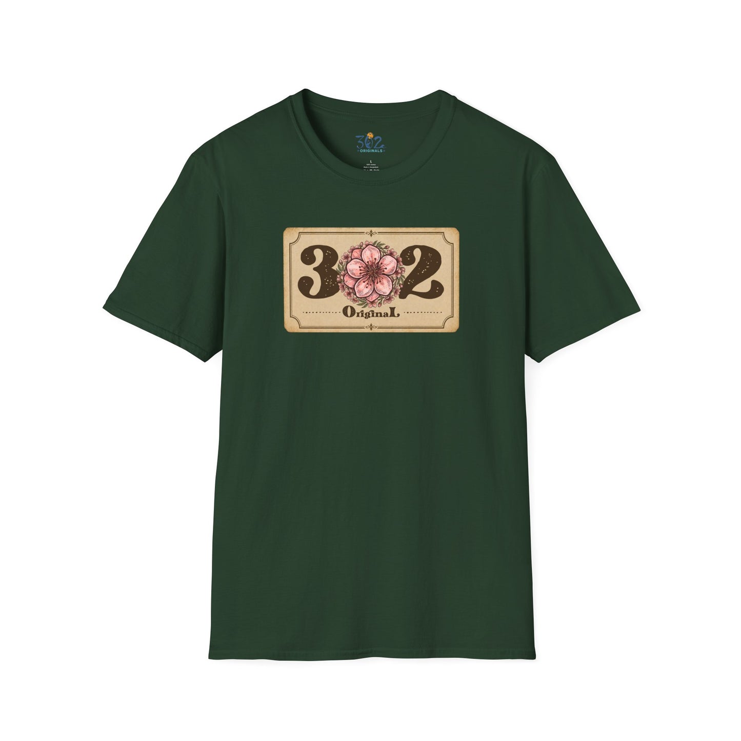 302 Original Delaware Peach Blossom Crew Tee