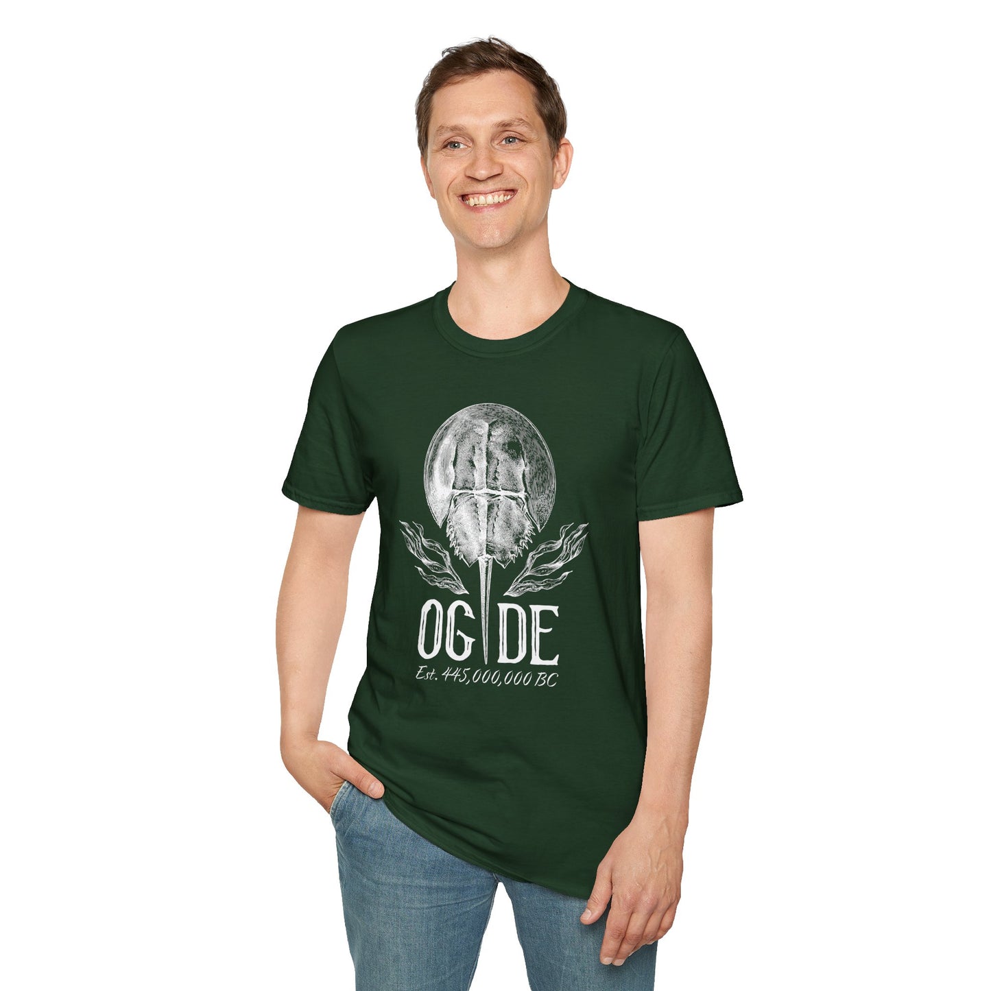 DE OG Horse shoe Crab Shirt Front