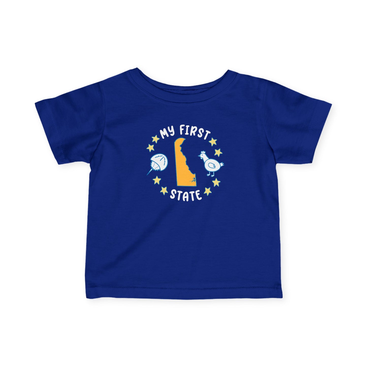 Delaware "My First State" Infant Tee, Baby Shirt