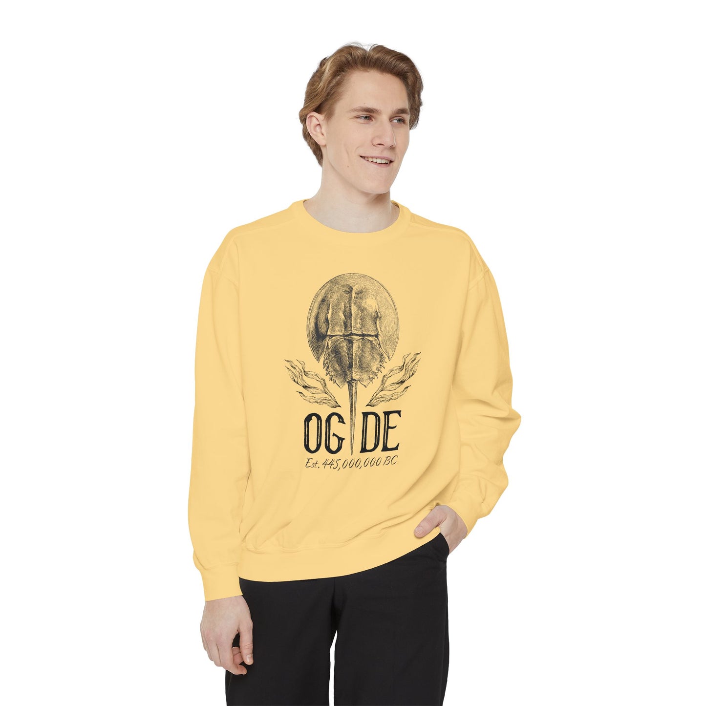OG DE Delaware Horse Shoe Crab Unisex Sweat Shirt