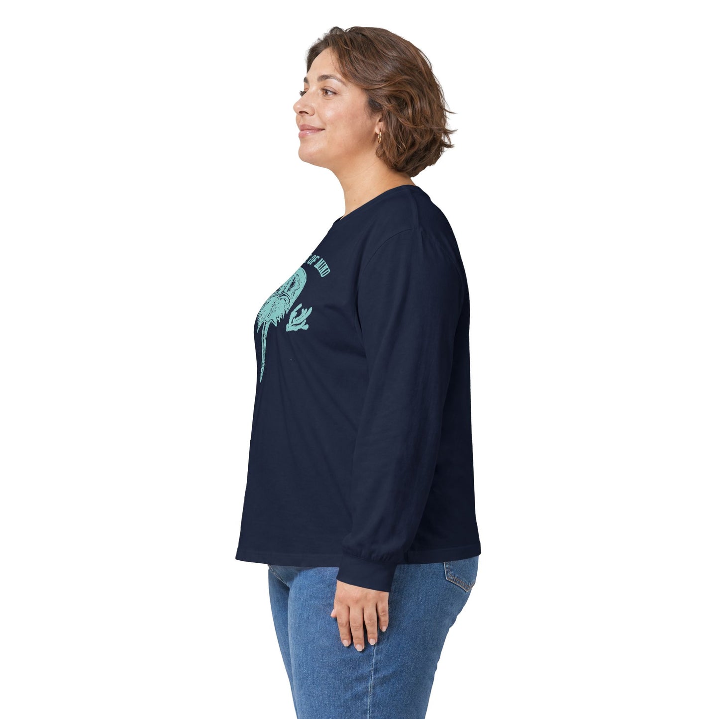 Delaware First State of Mind Horse Shoe Crab Cotton Long Sleeve Tee