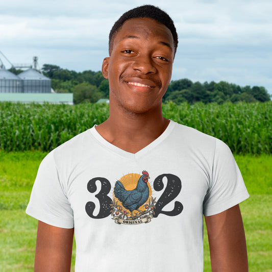 302 Original Blue Hen V Neck