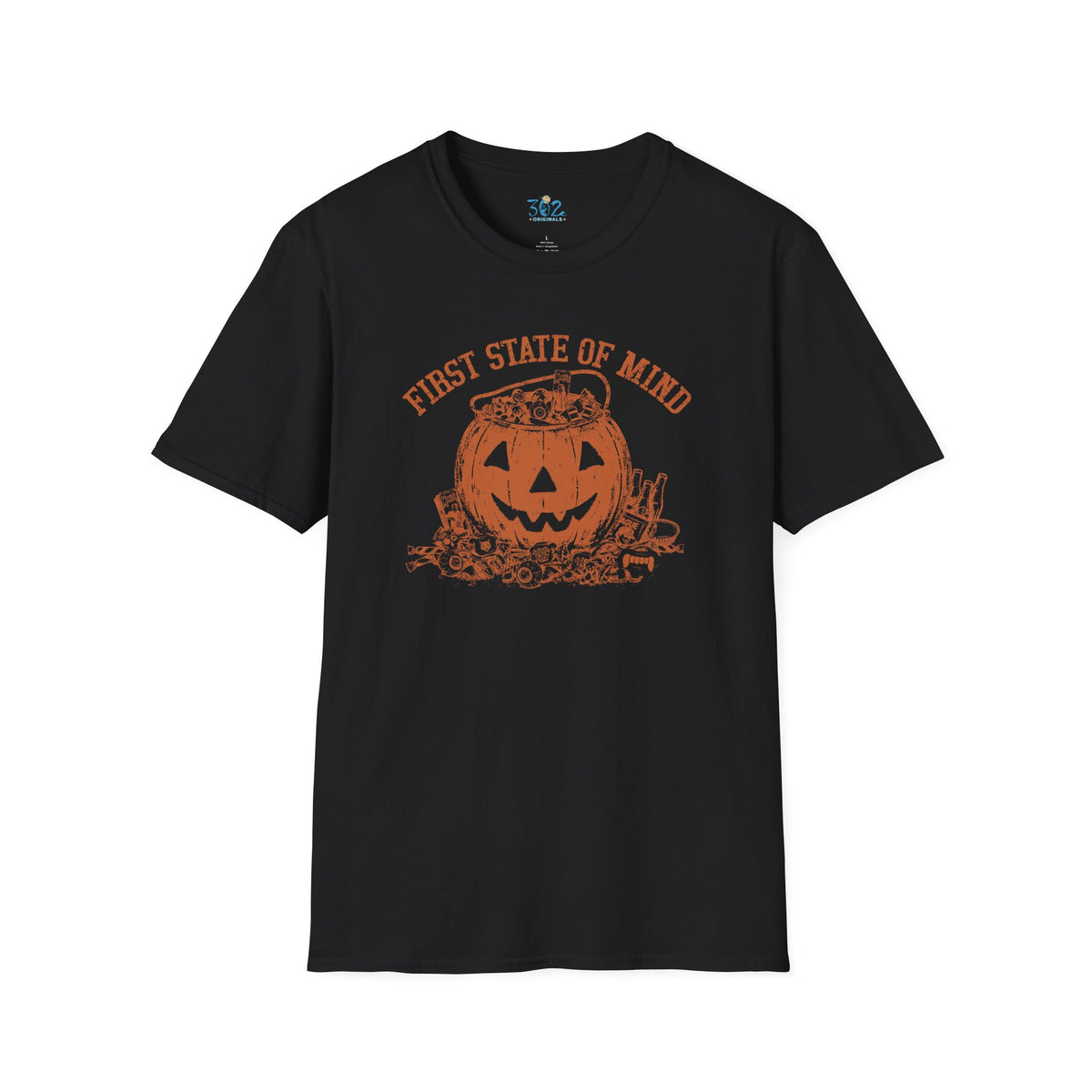 First State of Mind Halloween Pumpkin & Candy Crewneck | 302 Originals
