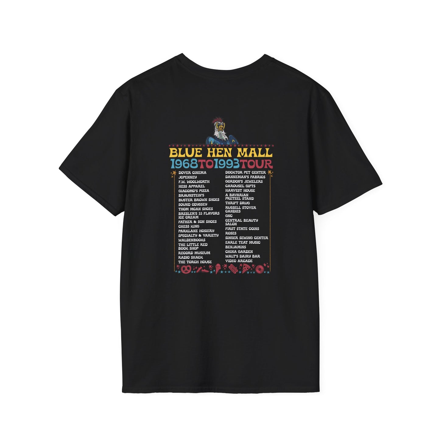 "Where We Used To Roost" Blue Hen Mall Tour Shirt Tee