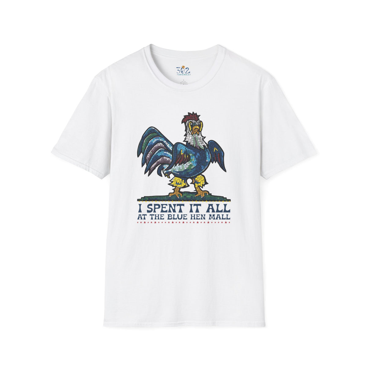 Spent it All - Dover Blue Hen Mall Tee