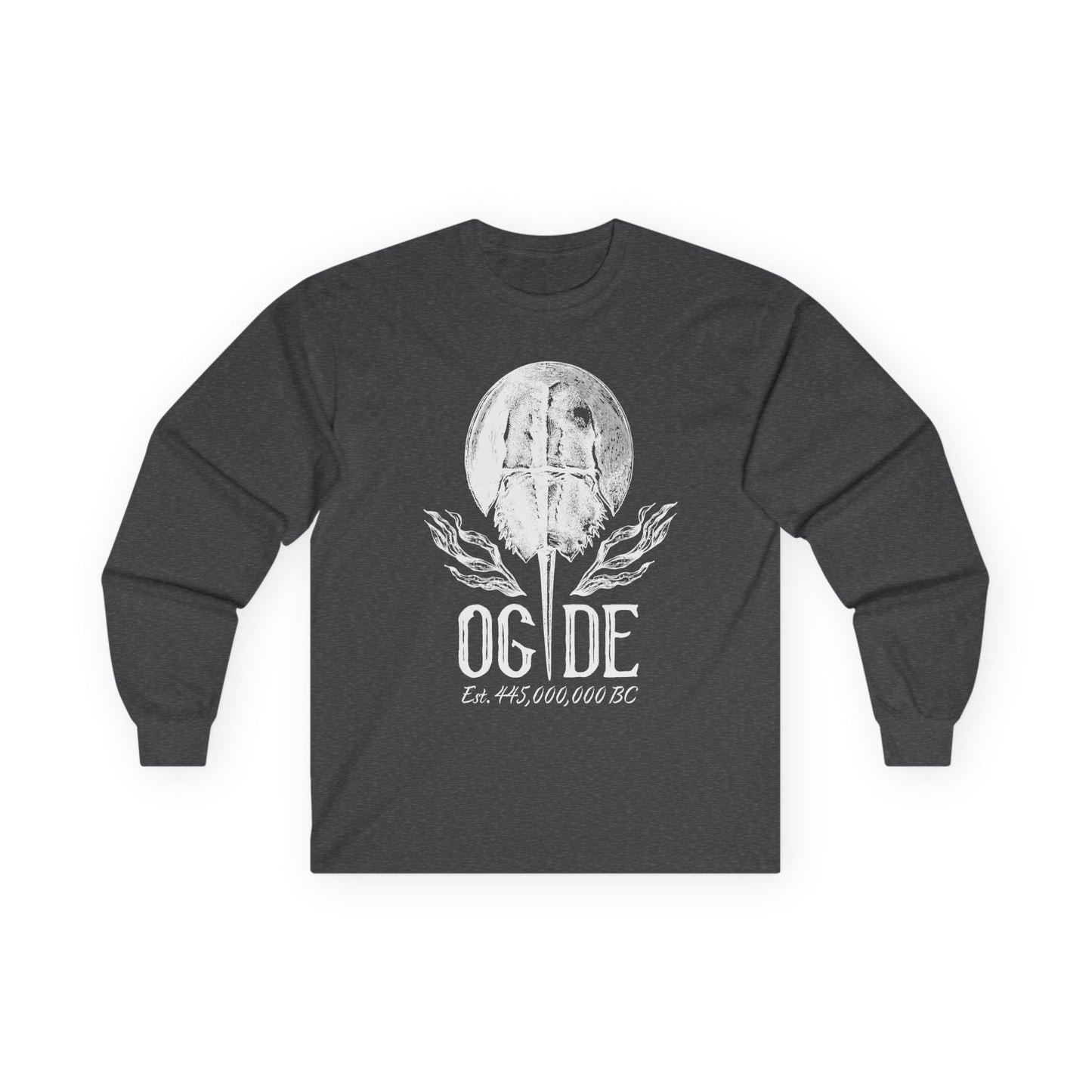 OG DE Horse Shoe Crab Cotton Long Sleeve Tee