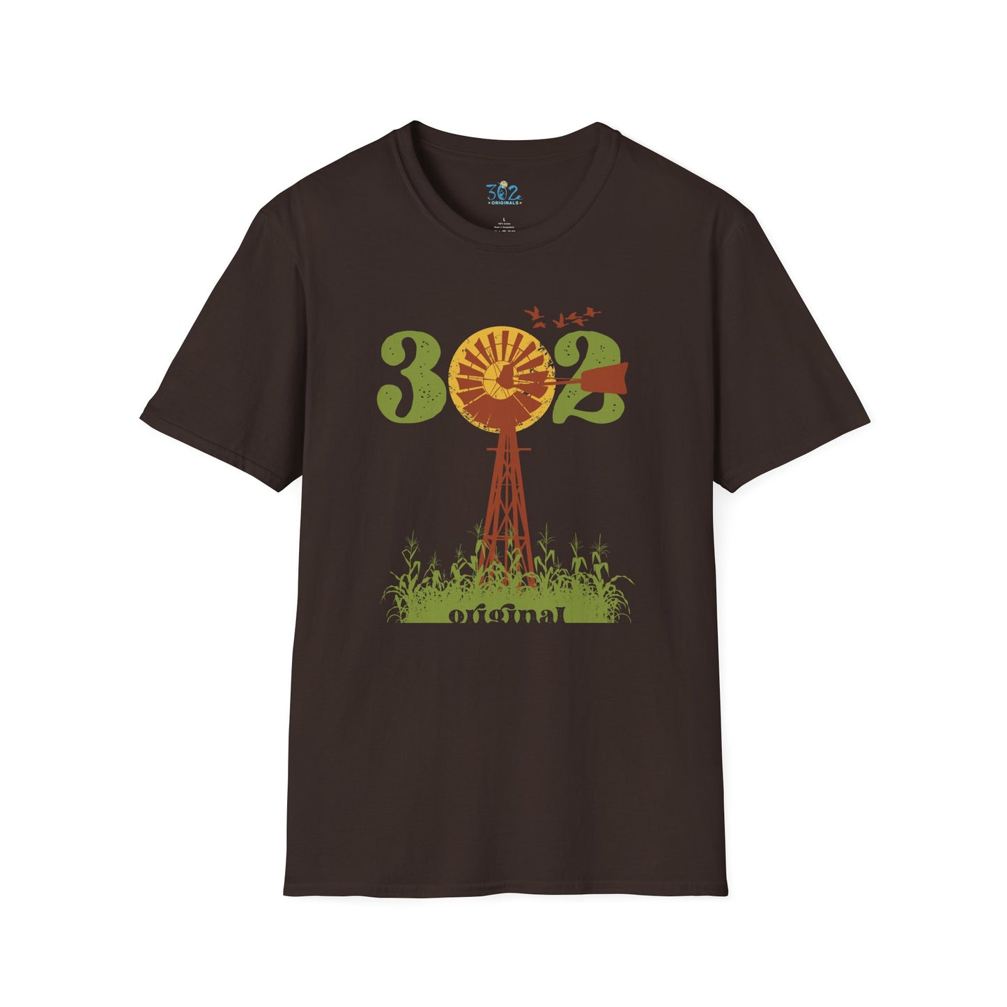 302  Delaware Farm Crew Tee