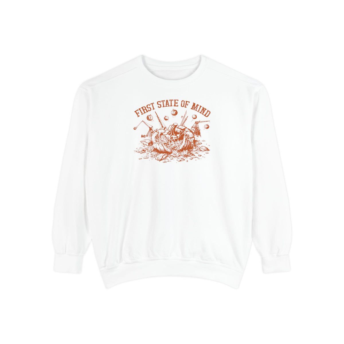 First State of Mind Delaware Pumpkin Chunkin Sweat Shirt