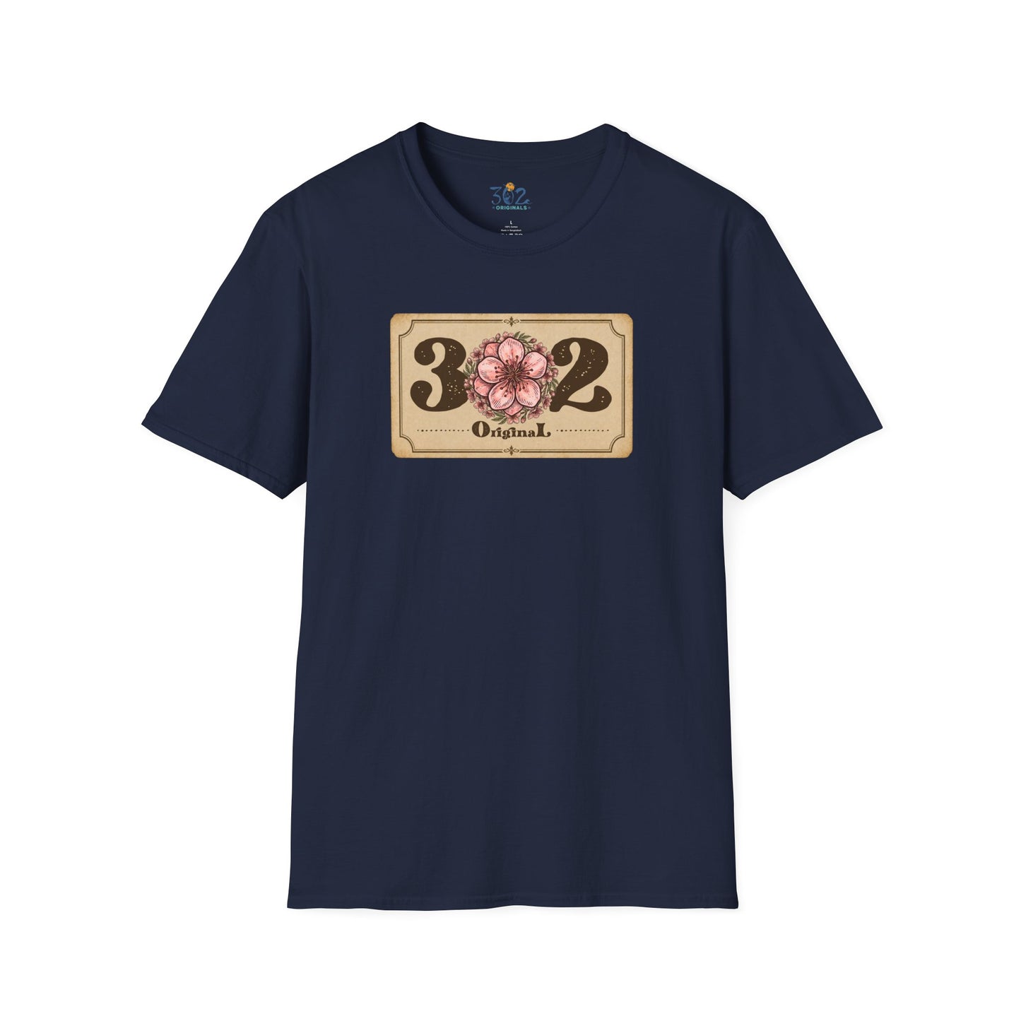 302 Original Delaware Peach Blossom Crew Tee