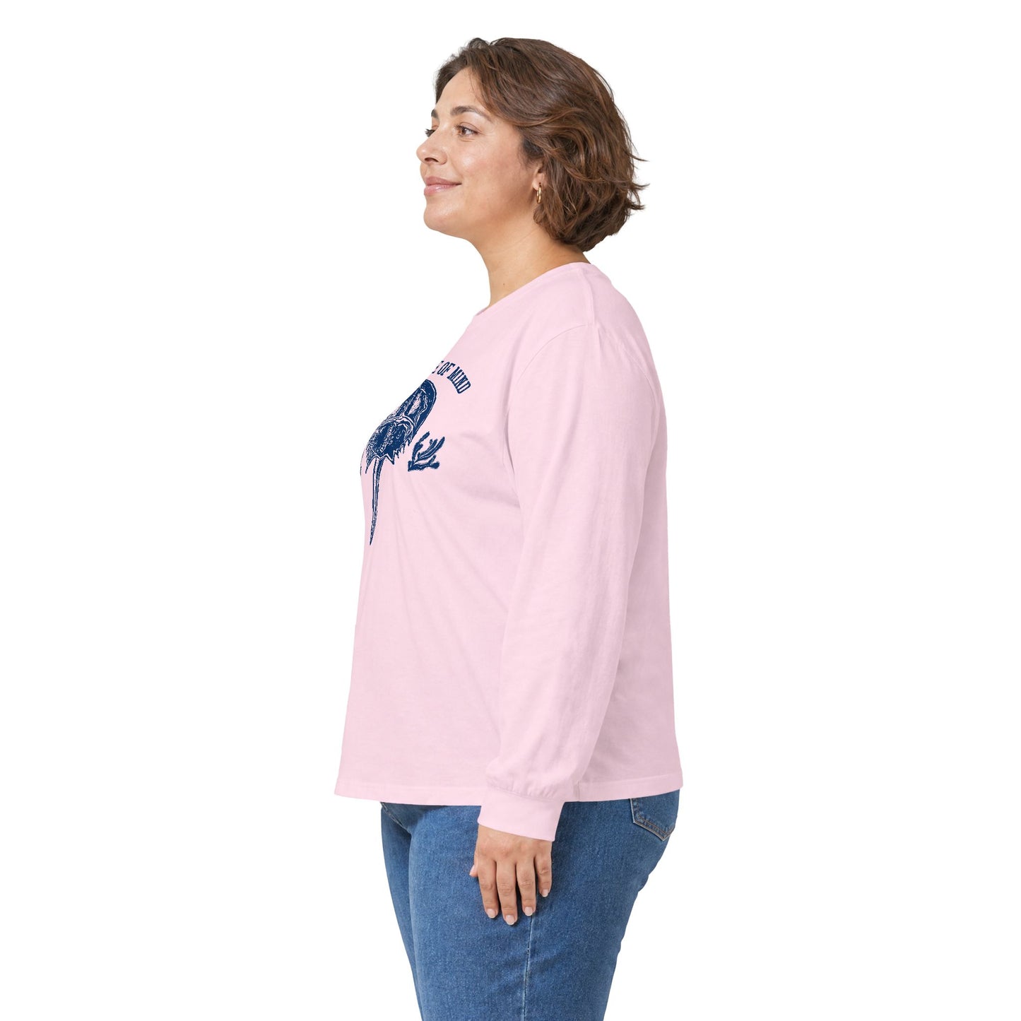 Delaware First State of Mind Horse Shoe Crab Cotton Long Sleeve Tee