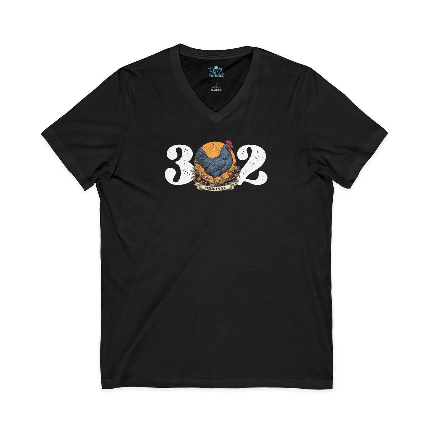 302 Original Blue Hen V Neck