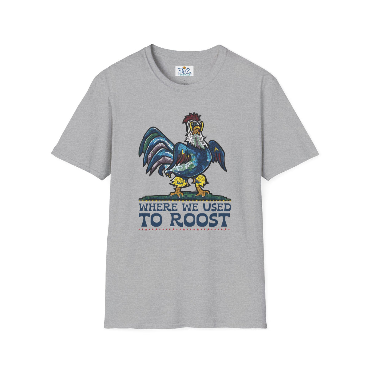 Where We Used To Roost - Dover Blue Hen Mall Tee