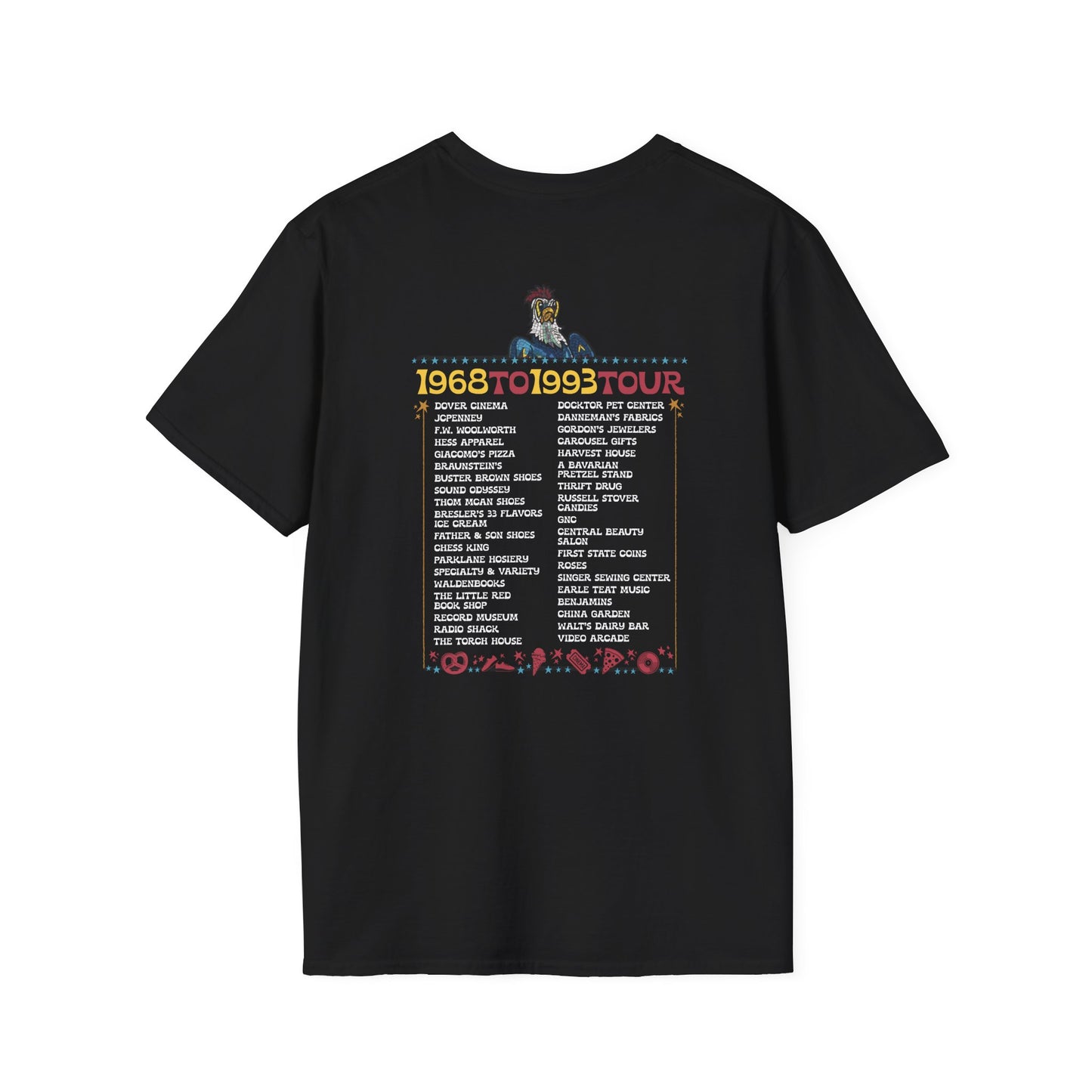 "Spent it All" Blue Hen Mall Tour Shirt Tee