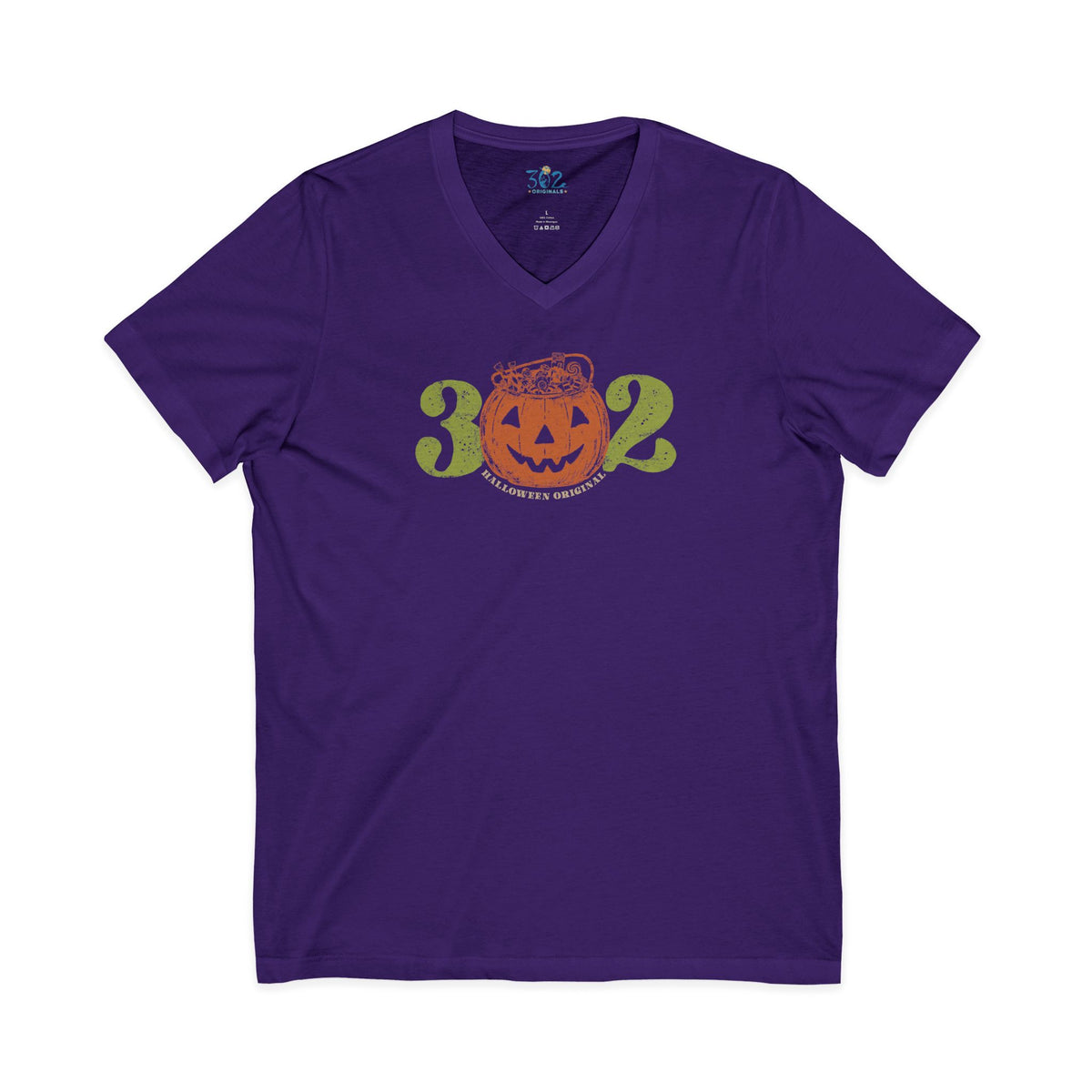 Halloween Pumpkin & Candy V neck | 302 Originals