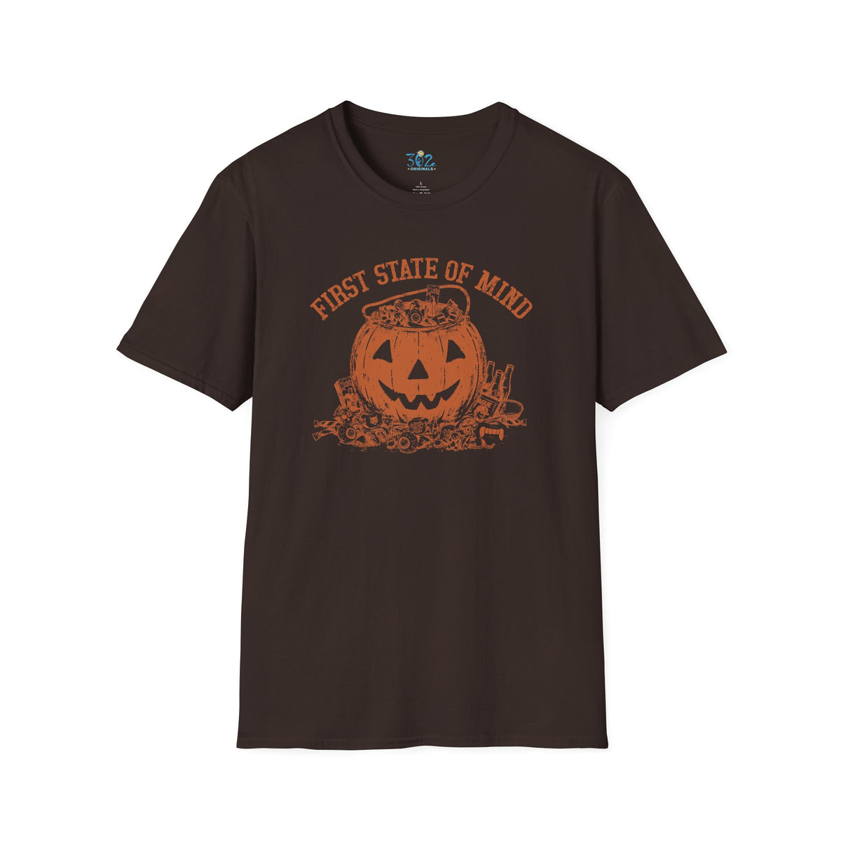 First State of Mind Halloween Pumpkin & Candy Crewneck | 302 Originals