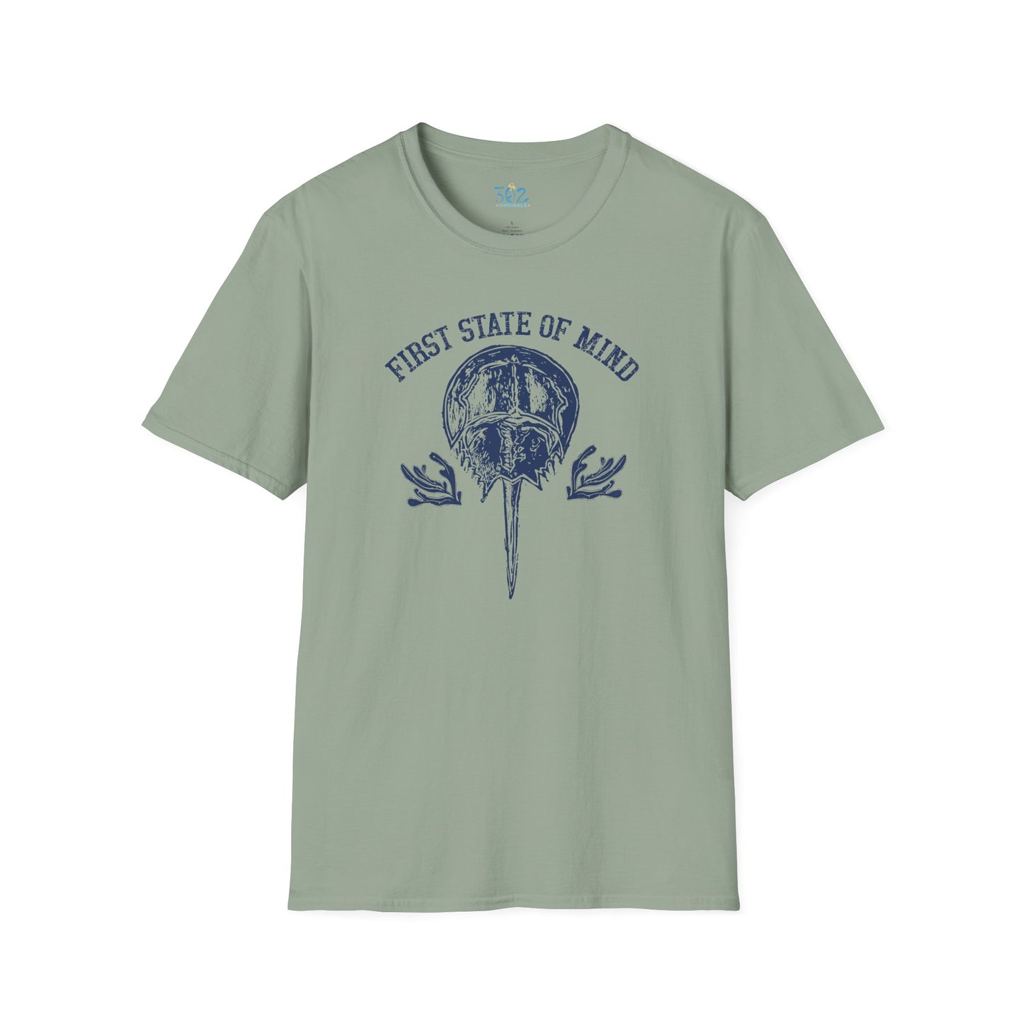 Delaware First State of Mind Horse Shoe Crab Tee