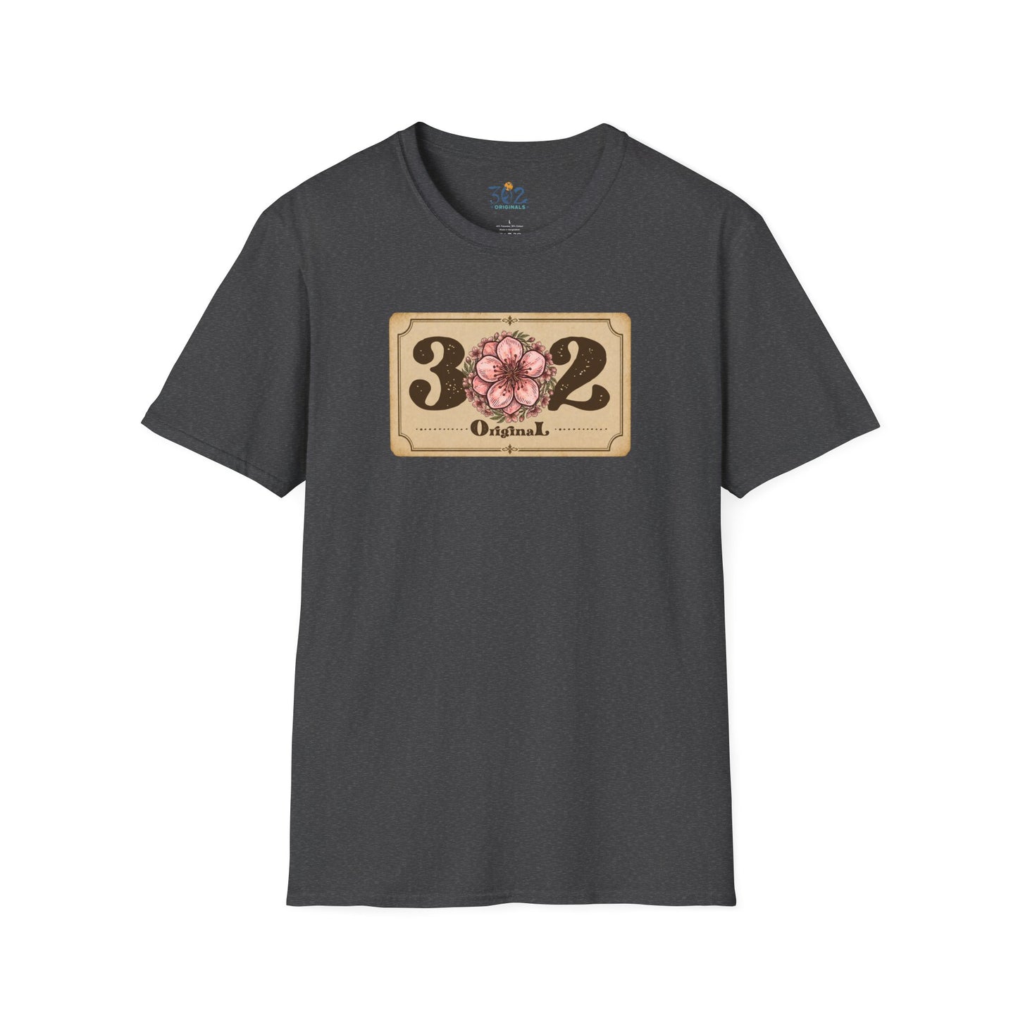 302 Original Delaware Peach Blossom Crew Tee