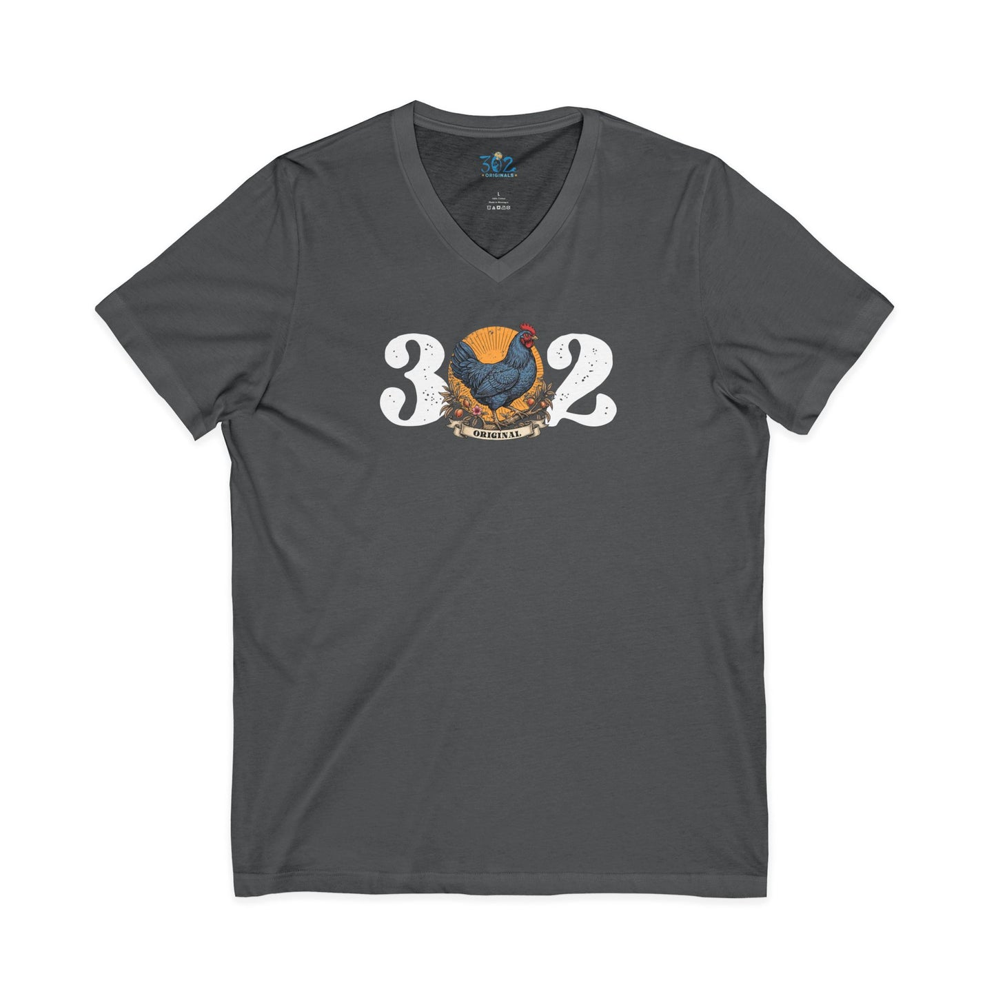 302 Original Blue Hen V Neck