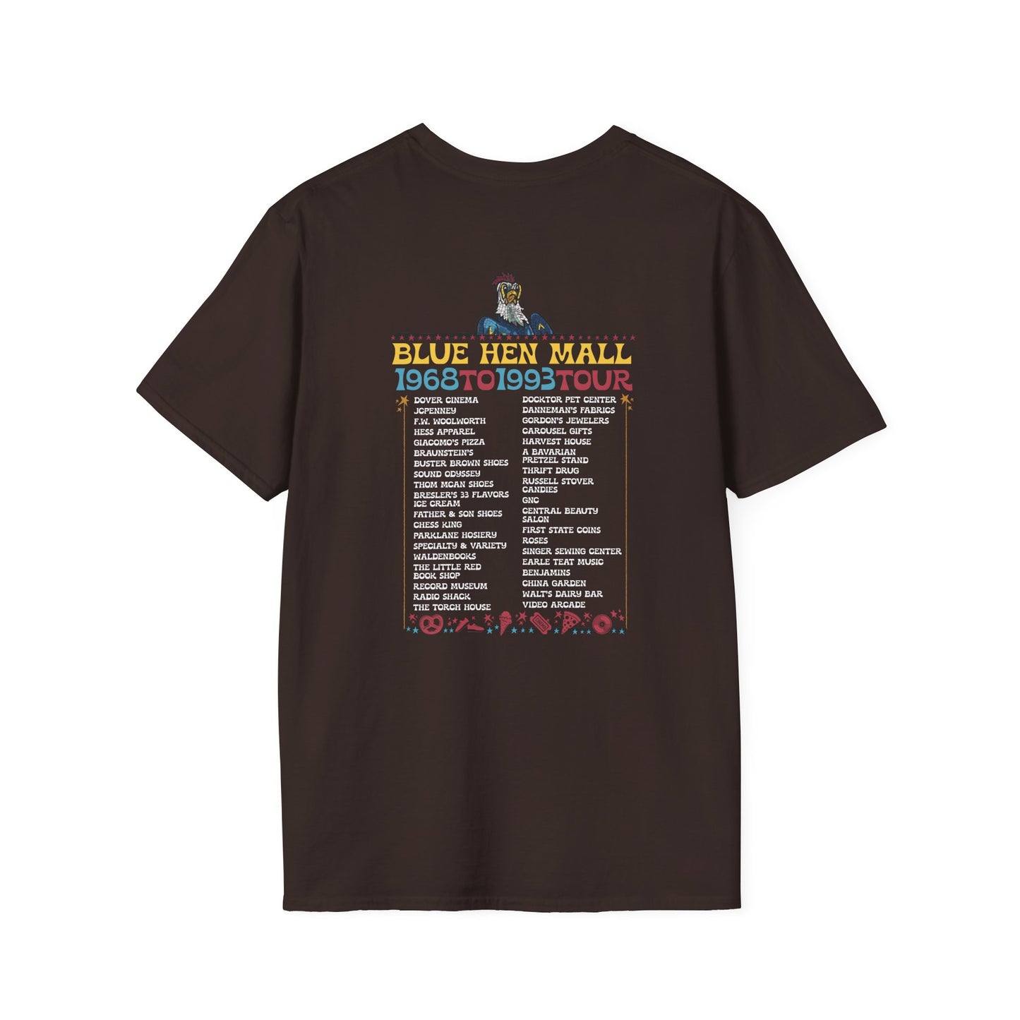 "Where We Used To Roost" Blue Hen Mall Tour Shirt Tee