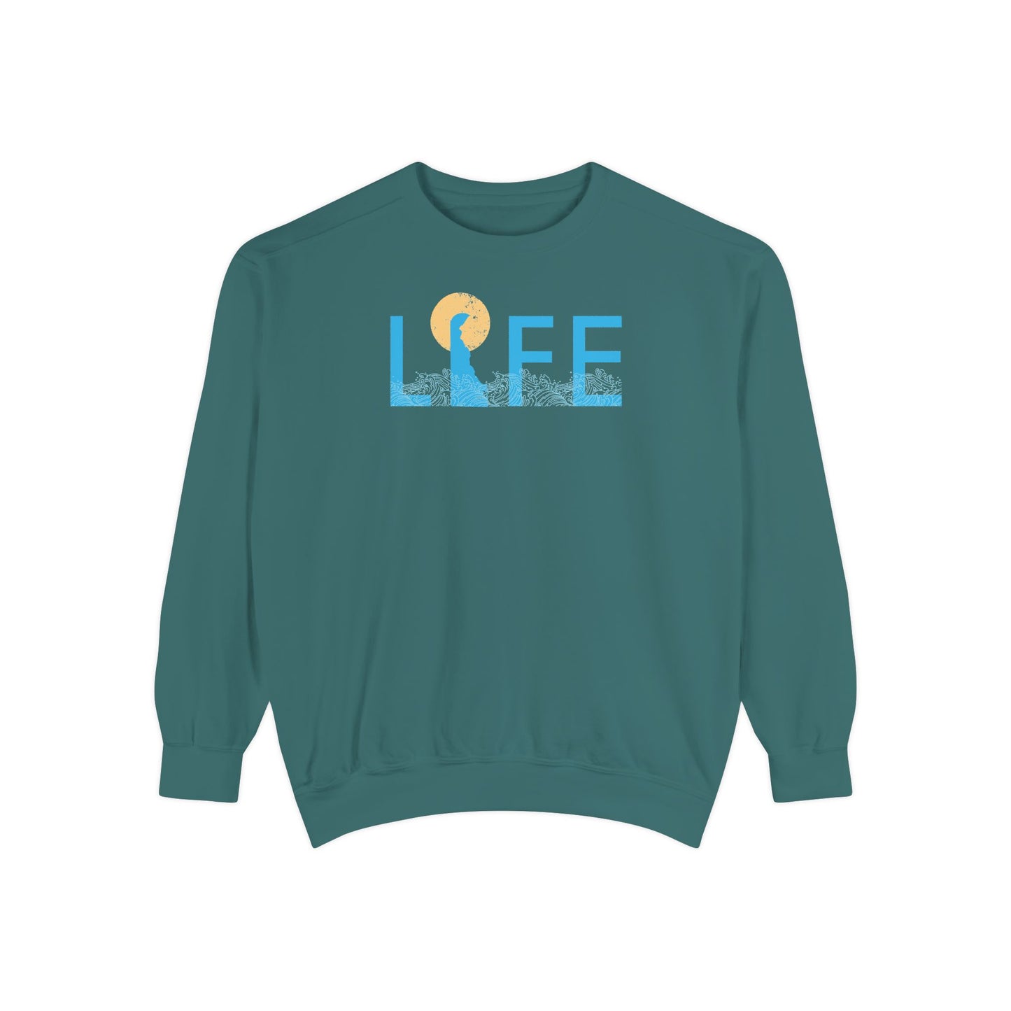 Delaware Life Unisex Garment-Dyed Sweatshirt